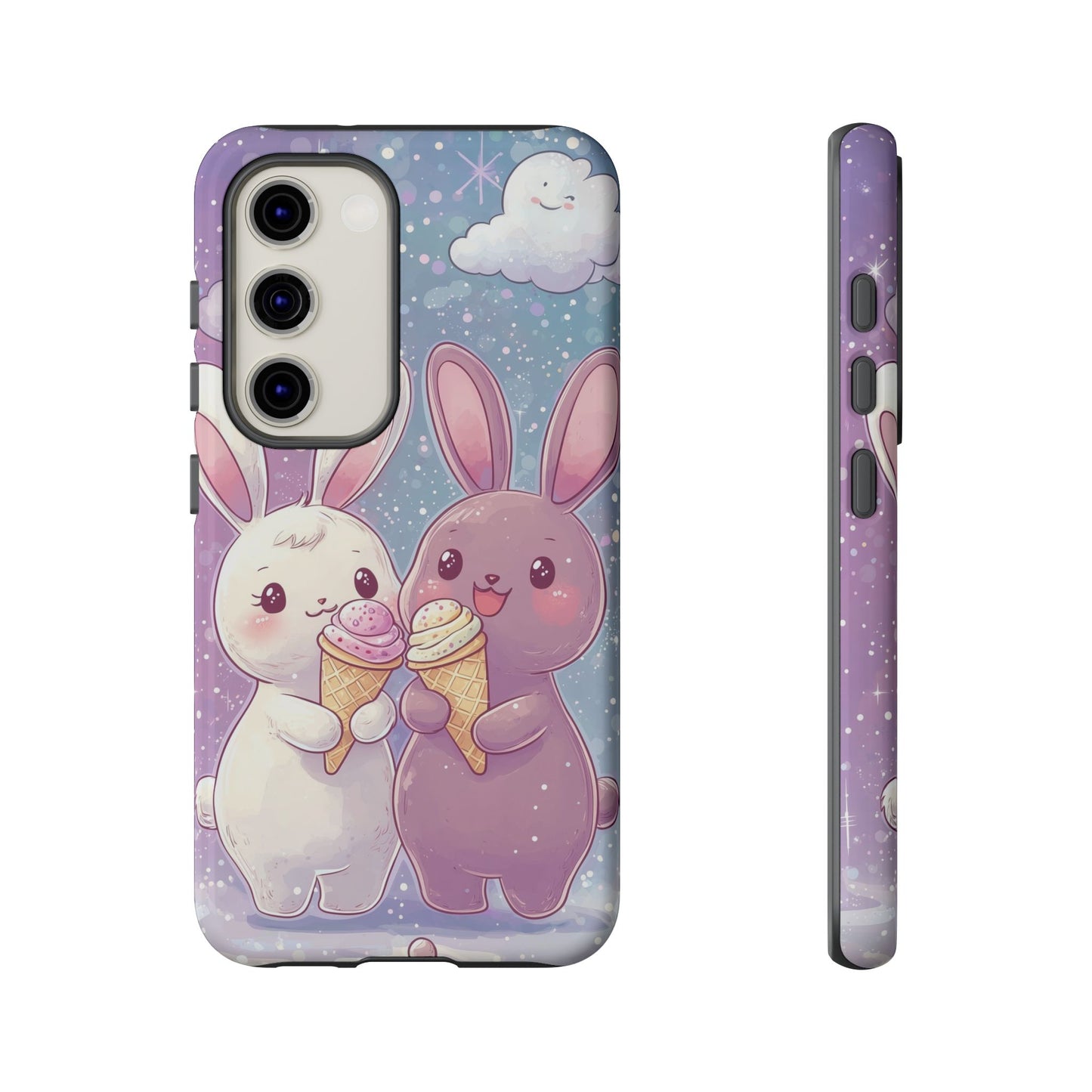 Bunny Bliss β Kawaii Anime Phone Case for iPhone, Samsung, Google Pixel
