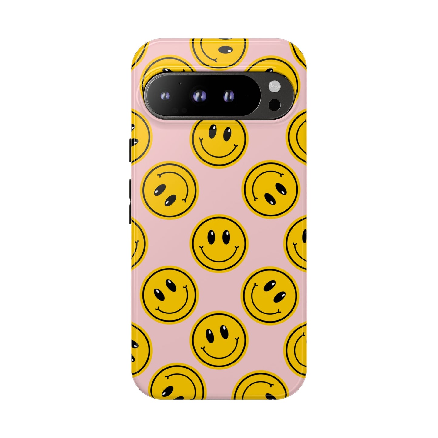 Retro Smiley Face Phone Case – Vintage Aesthetic Cover for iPhone, Samsung & Google Pixel
