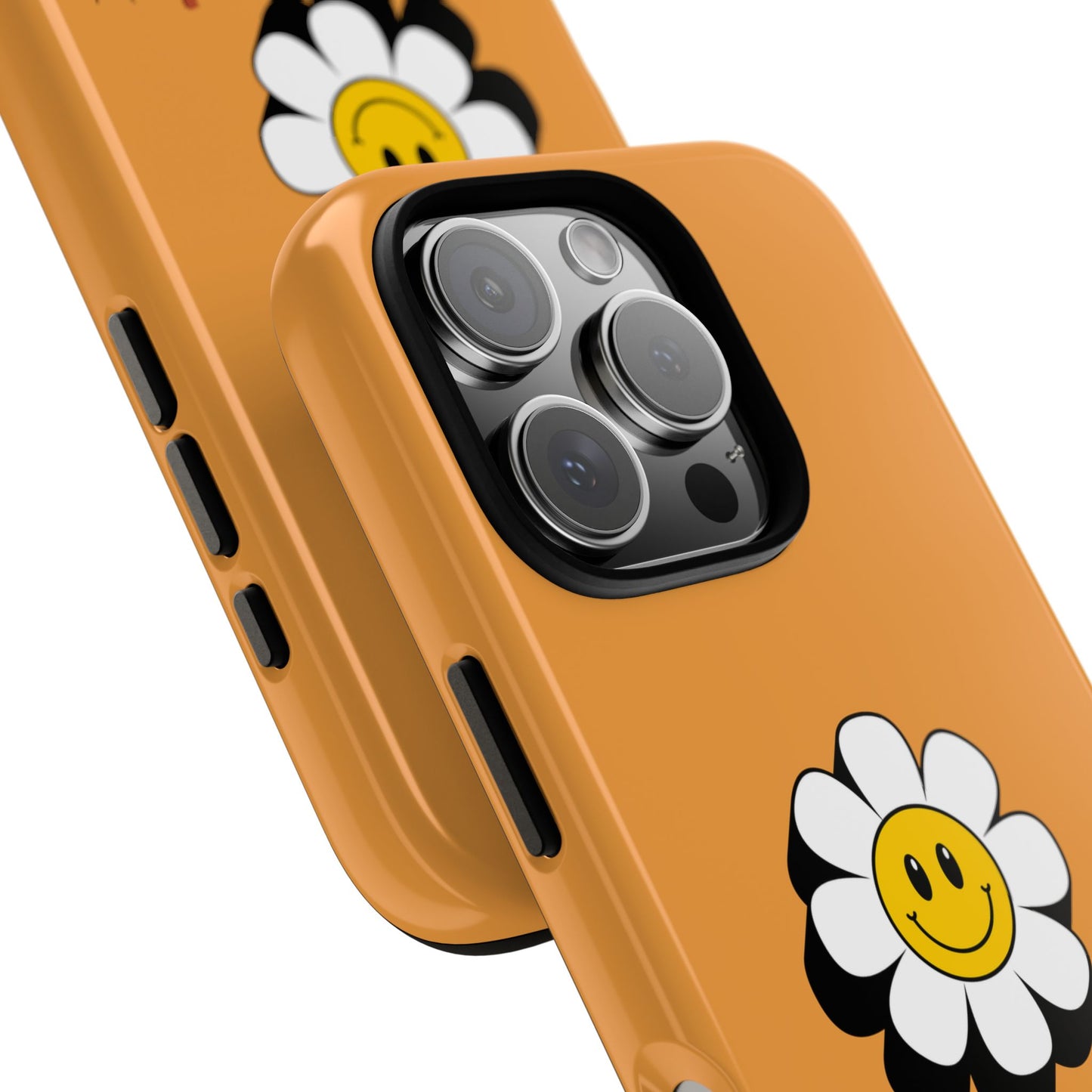 Retro White Flower "Spread Kindness" Phone Case – Vintage Aesthetic for iPhone, Samsung & Google Pixel