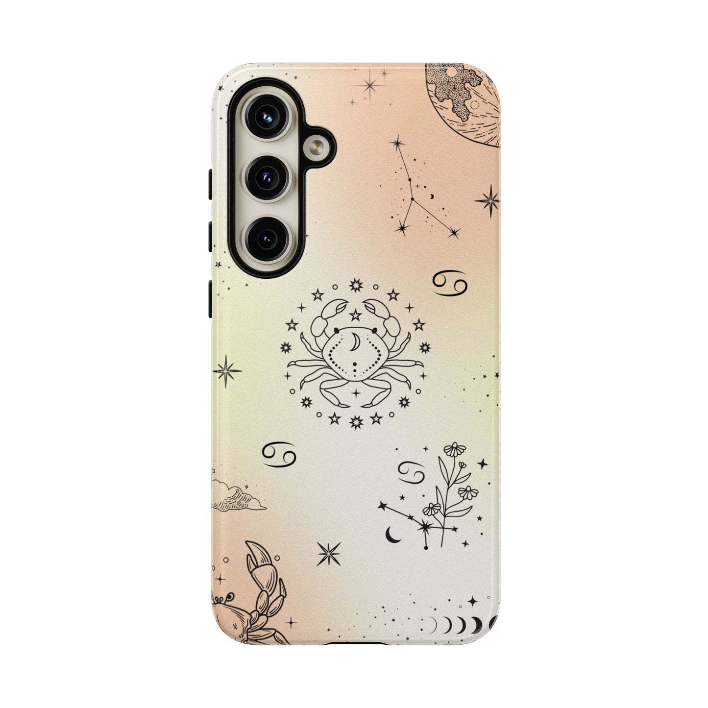 Cancer Zodiac Sign Phone Case β Soft & Protective Shell for iPhone, Samsung & Google Pixel