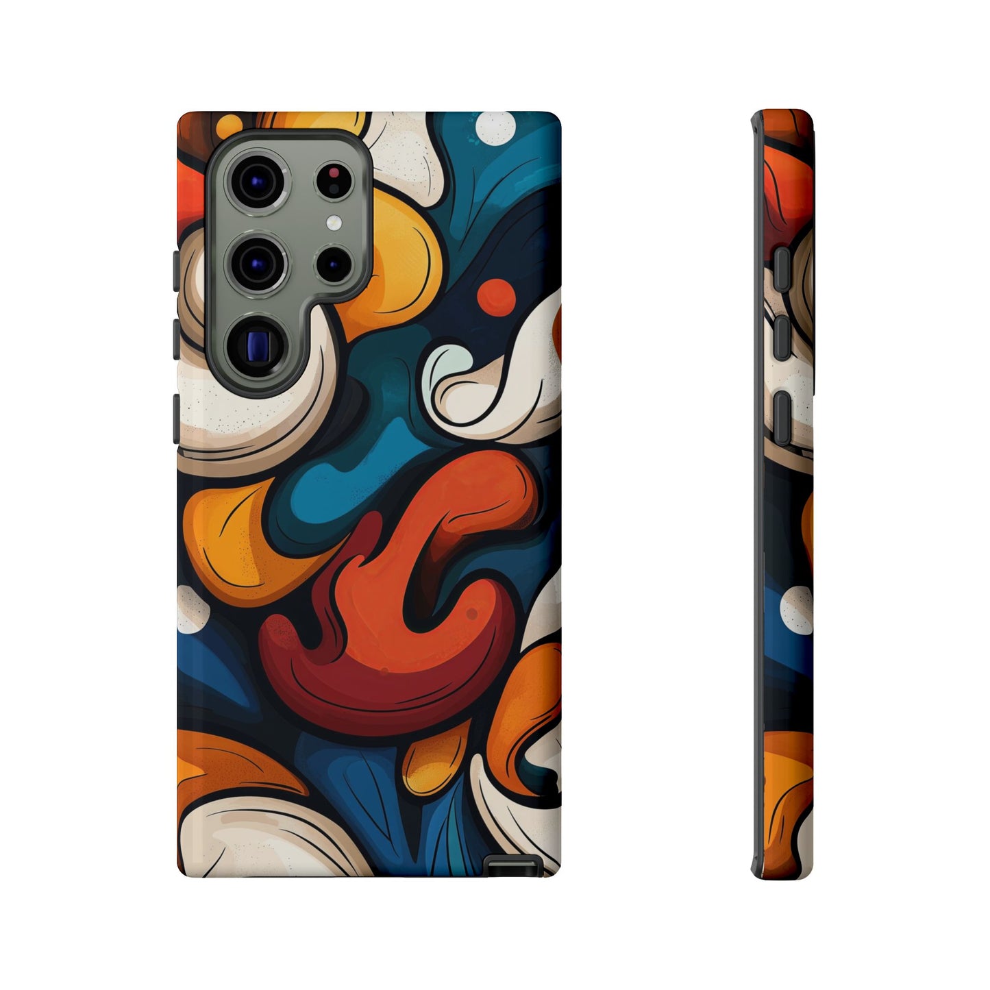Molten Motion – Bold Abstract Swirl Phone Case for iPhone, Google Pixel, Samsung