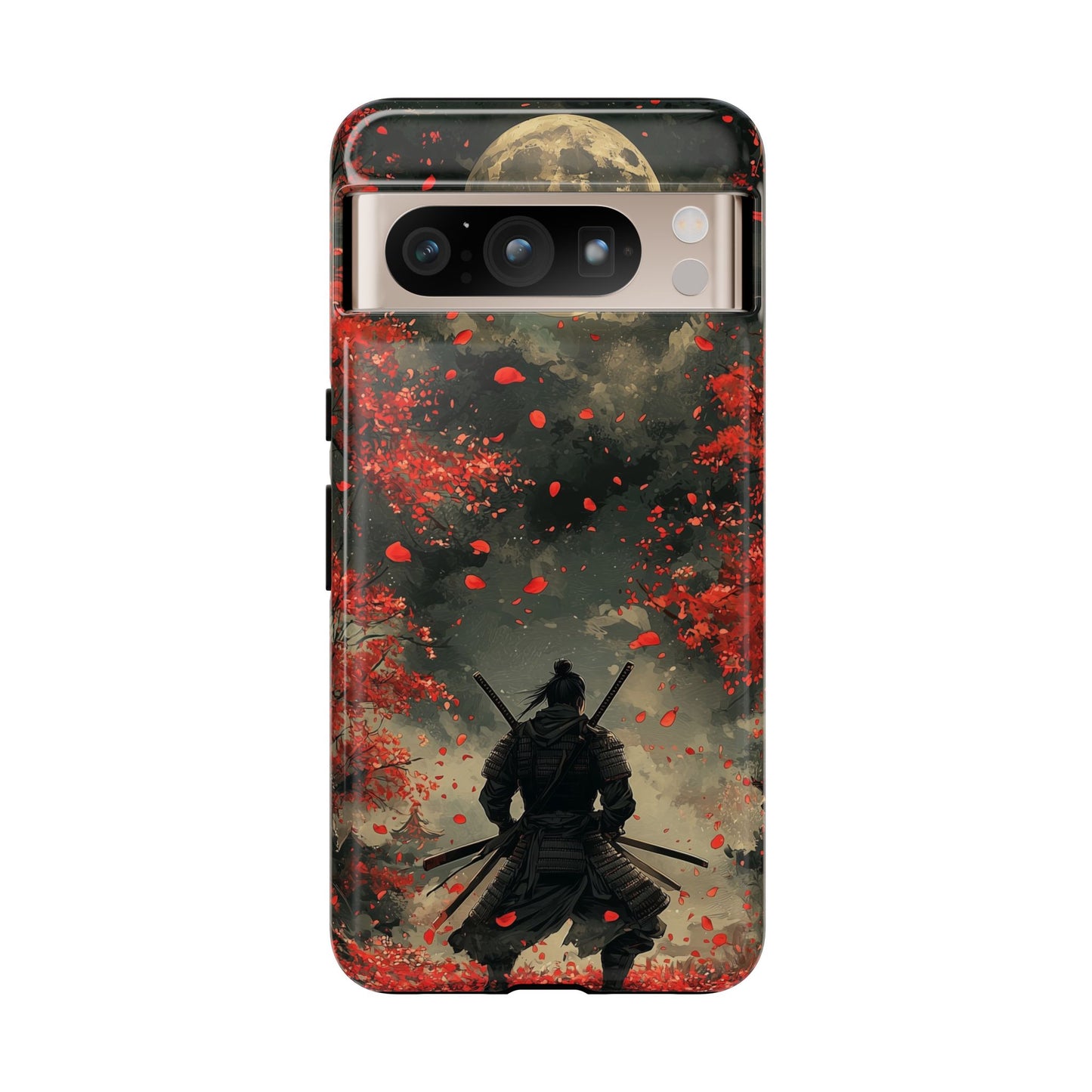 Moonlit Samurai: The Last Stand Phone Case for iPhone, Samsung & Pixel