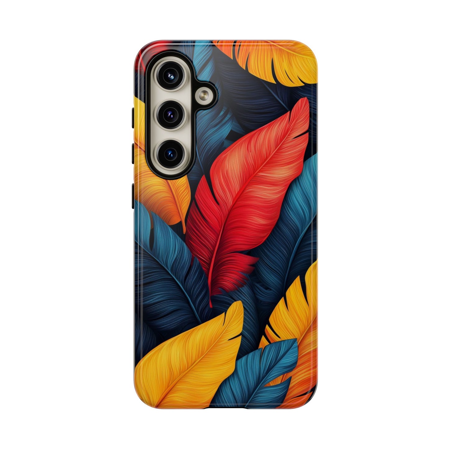 Jungle Toucan Feathers Phone Case β Vibrant & Unique for iPhone, Pixel & Samsung