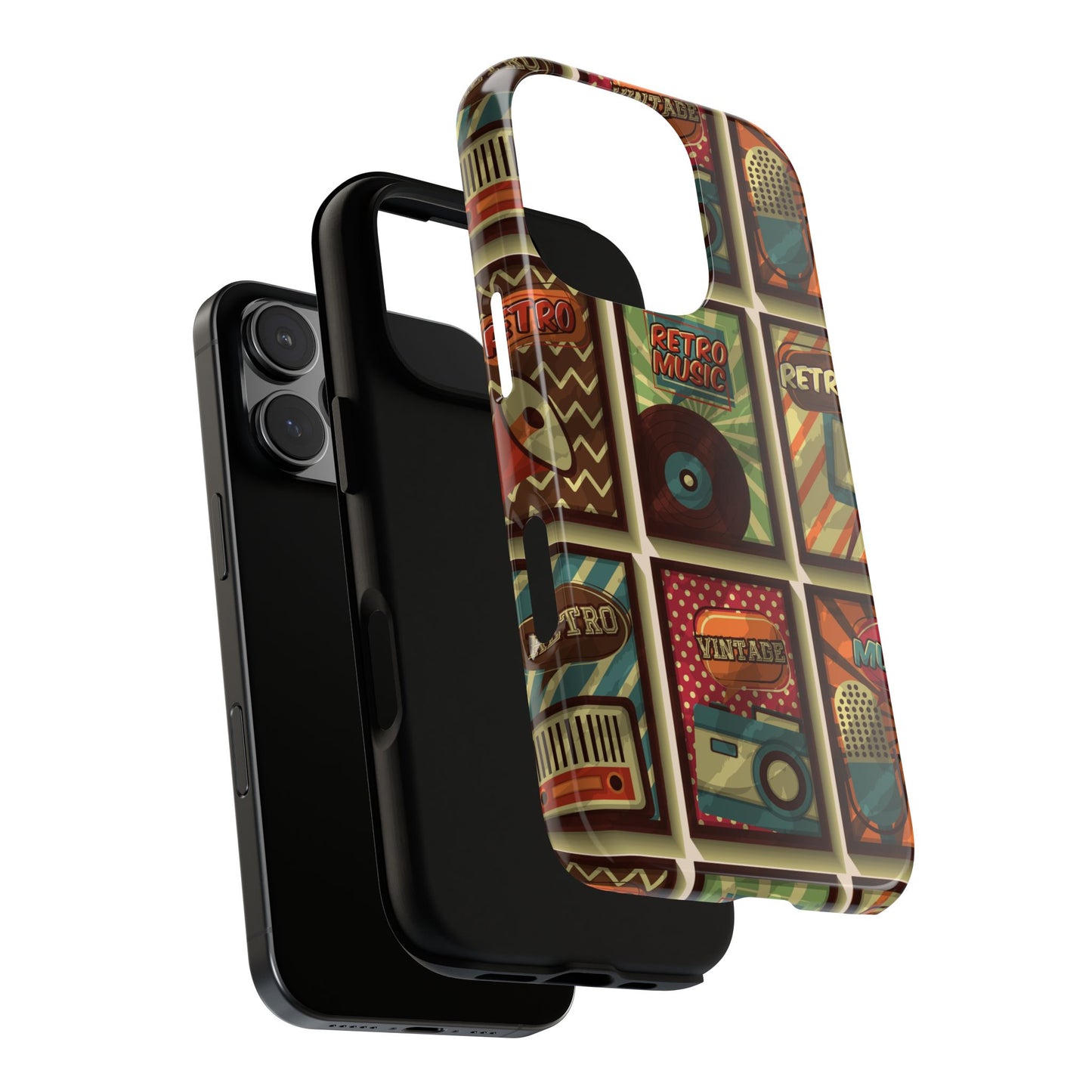 Retro Vintage Poster Phone Case β Aesthetic Nostalgic Design for iPhone, Samsung & Google Pixel