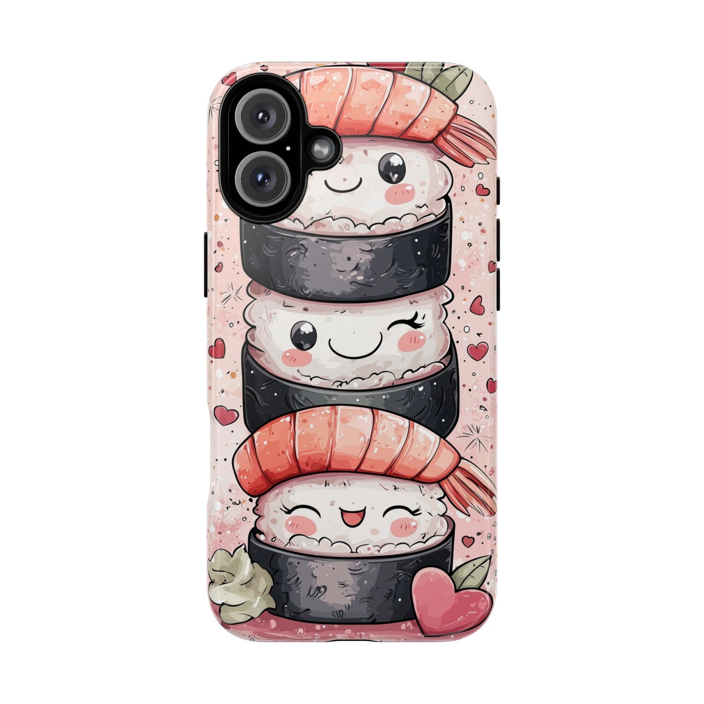 Anime Sushi Stack Phone Case β Cute & Tasty-Inspired Design for iPhone, Samsung, and Google Pixel