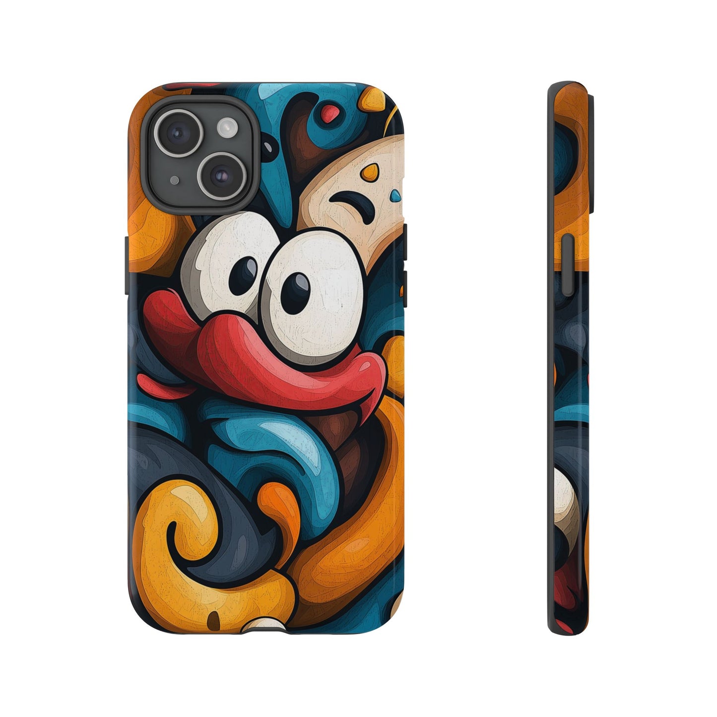 Funky Eyes – Playful Pop Abstract Phone Case for iPhone, Samsung & Pixel