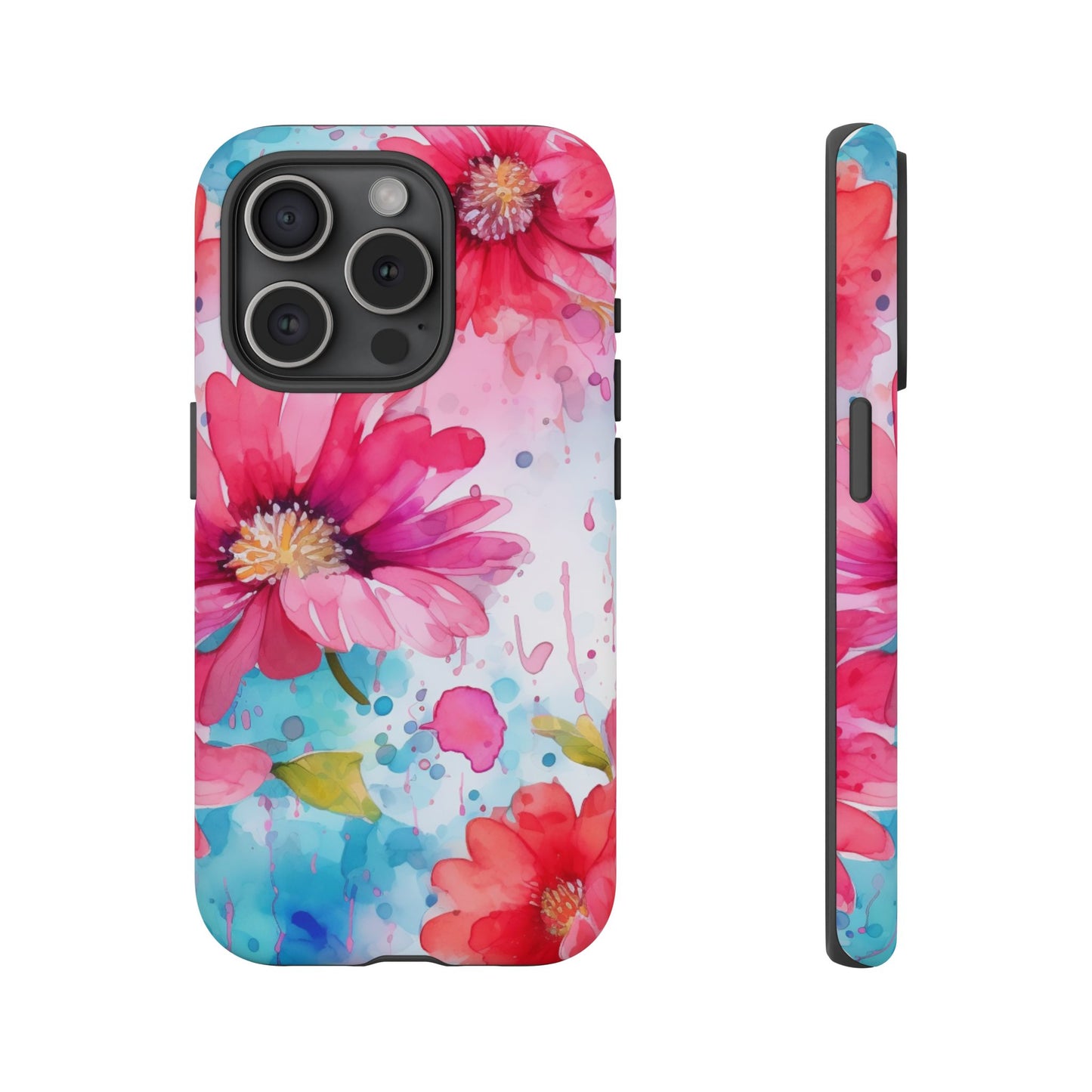 Watercolor Bloom Floral Mobile Case