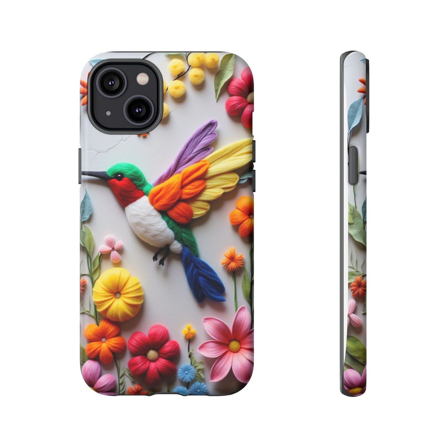Elegant Hummingbird with Floral Mosaic Design | Nature's Artistic Vibes | Pixel 8 pro