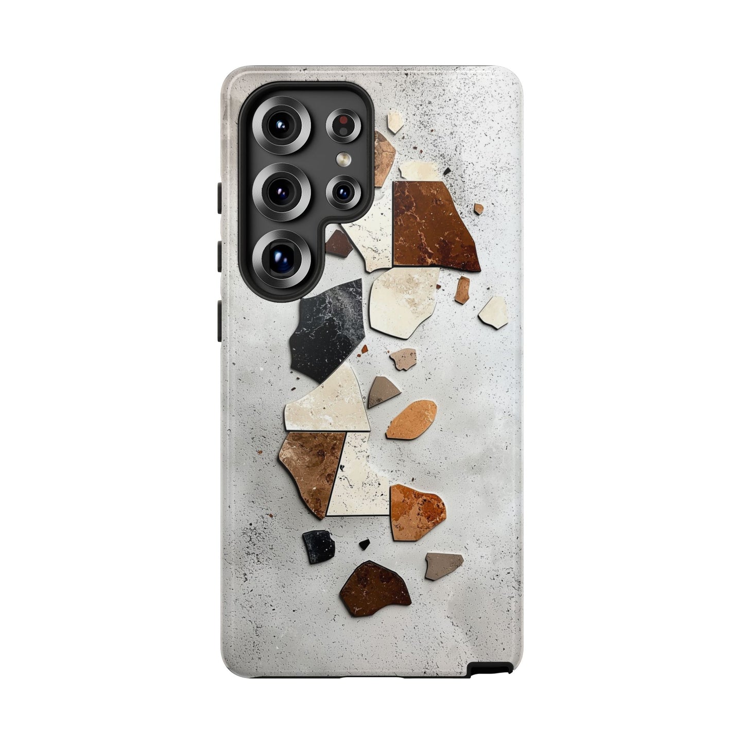 Modern Terrazzo Fragments Phone Case β Earthy & Minimalist for iPhone, google Pixel & Samsung
