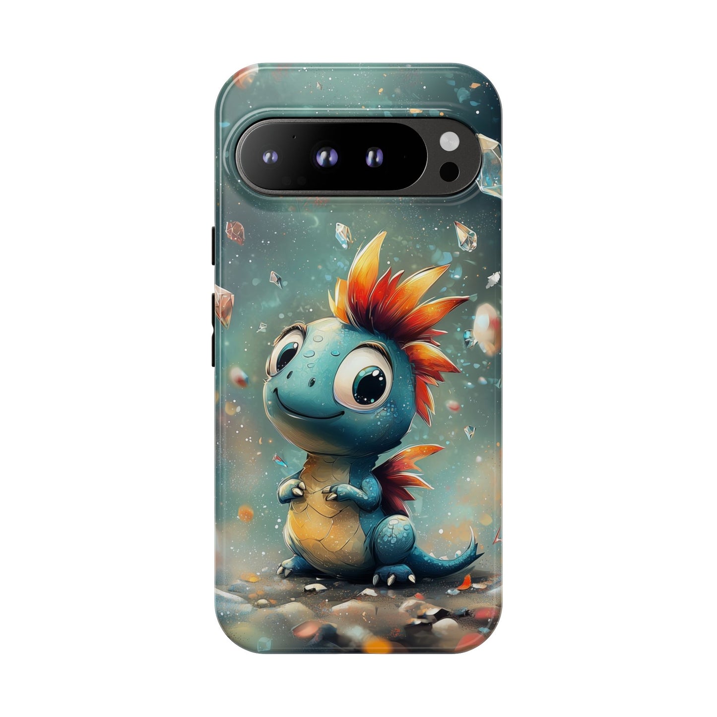 Crystal Hatchling β Enchanted Baby Dragon Phone Case for iPhone, Samsung, Google Pixel