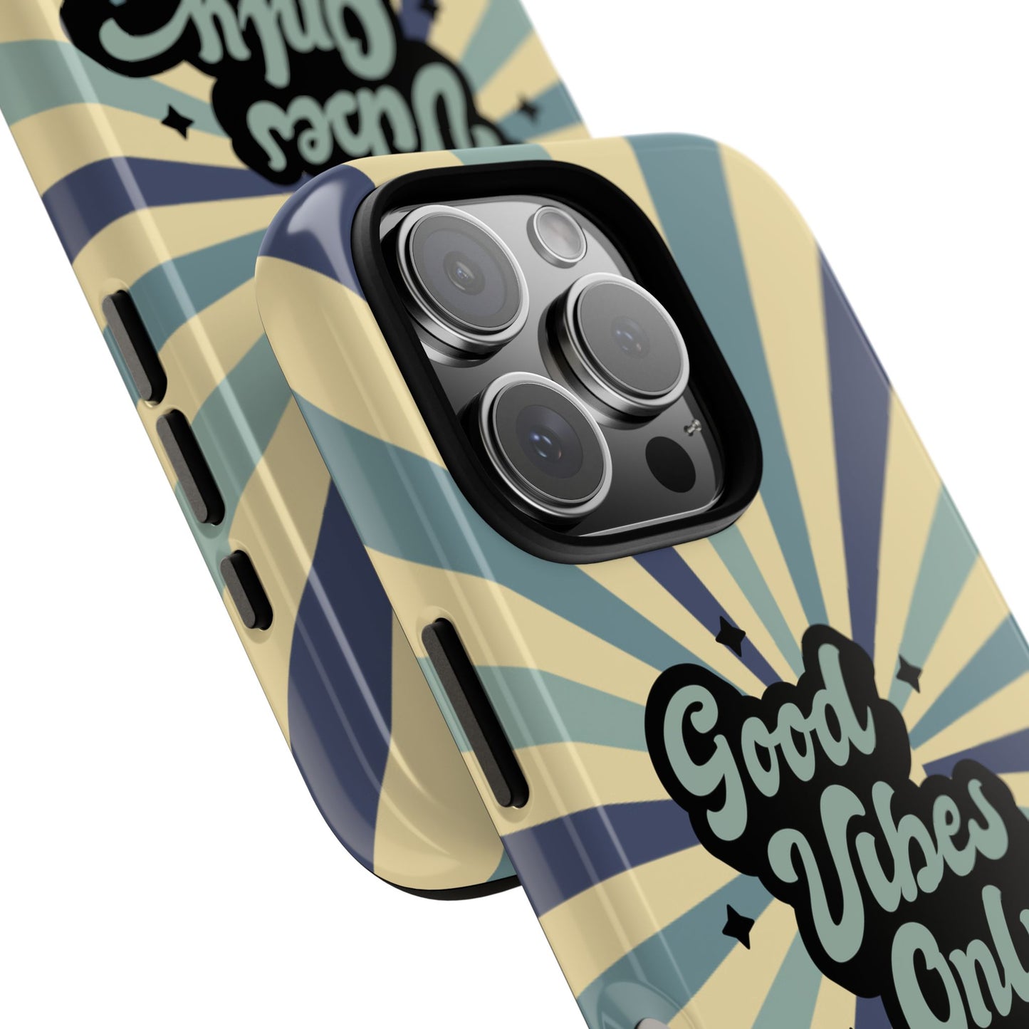 Retro "Good Vibes Only" Phone Case β Vintage Aesthetic for iPhone, Samsung & Google Pixel