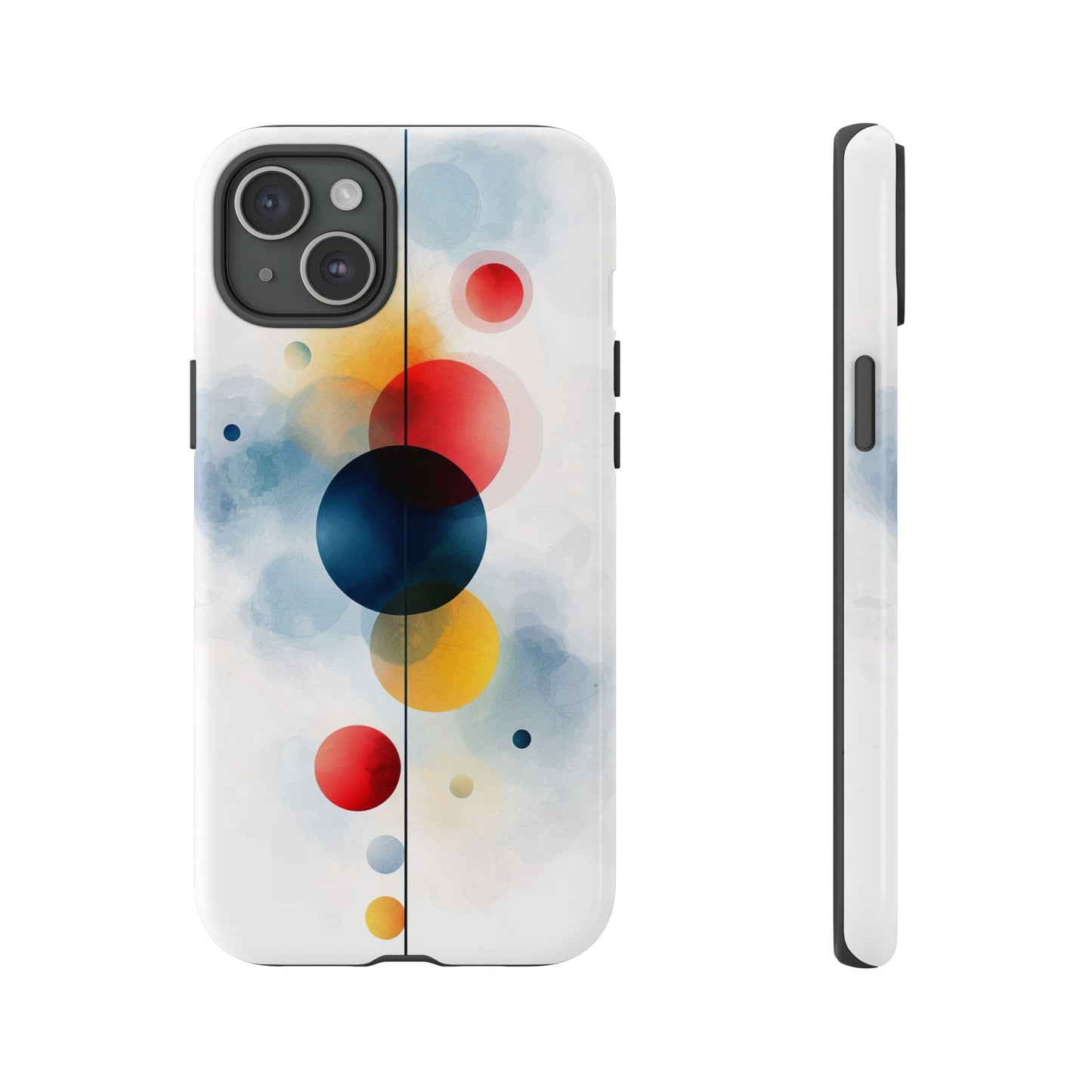 Celestial Balance – Watercolor Abstract Phone Case for iPhone, Samsung & Pixel