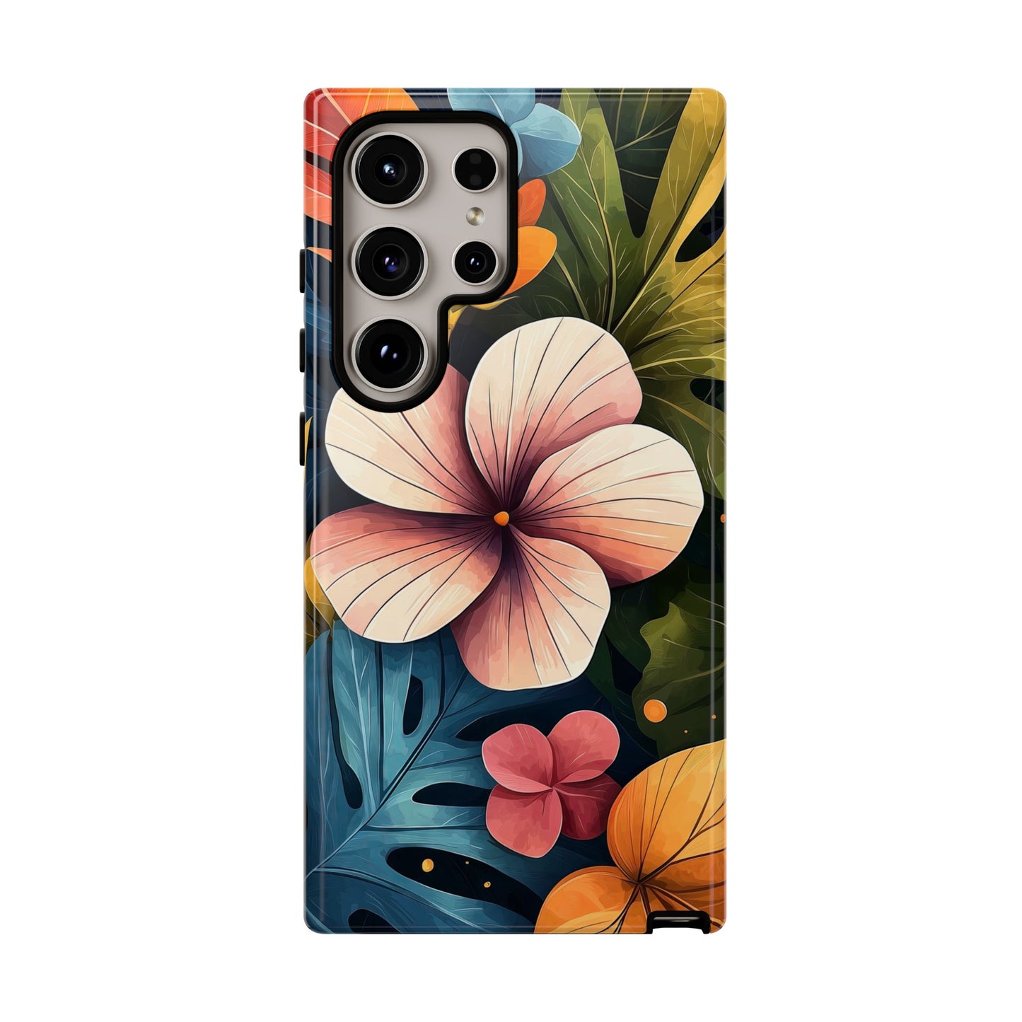Paradise Bloom Floral Phone Case | Lush Tropical Style for iPhone, Pixel & Samsung