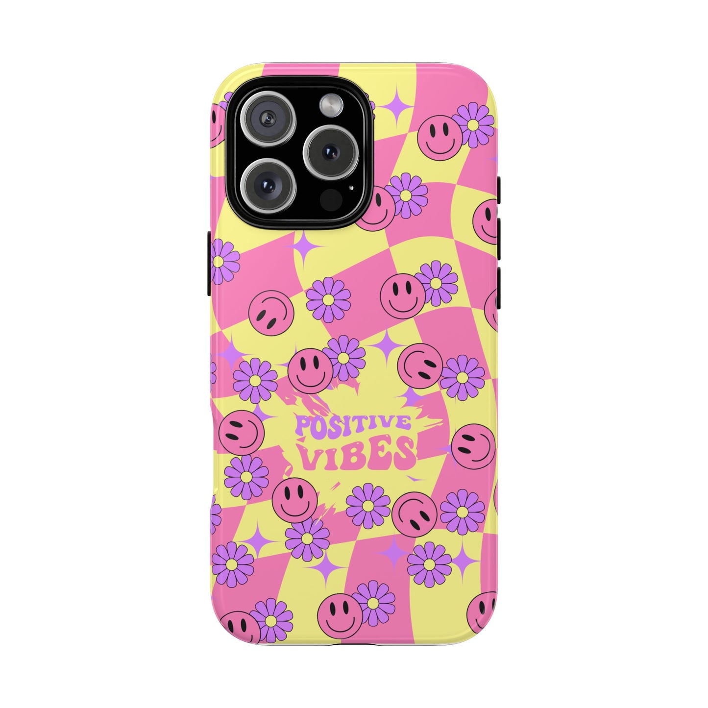 Positive Vibes Phone Case β Aesthetic Motivational Cover for iPhone, Samsung & Google Pixel