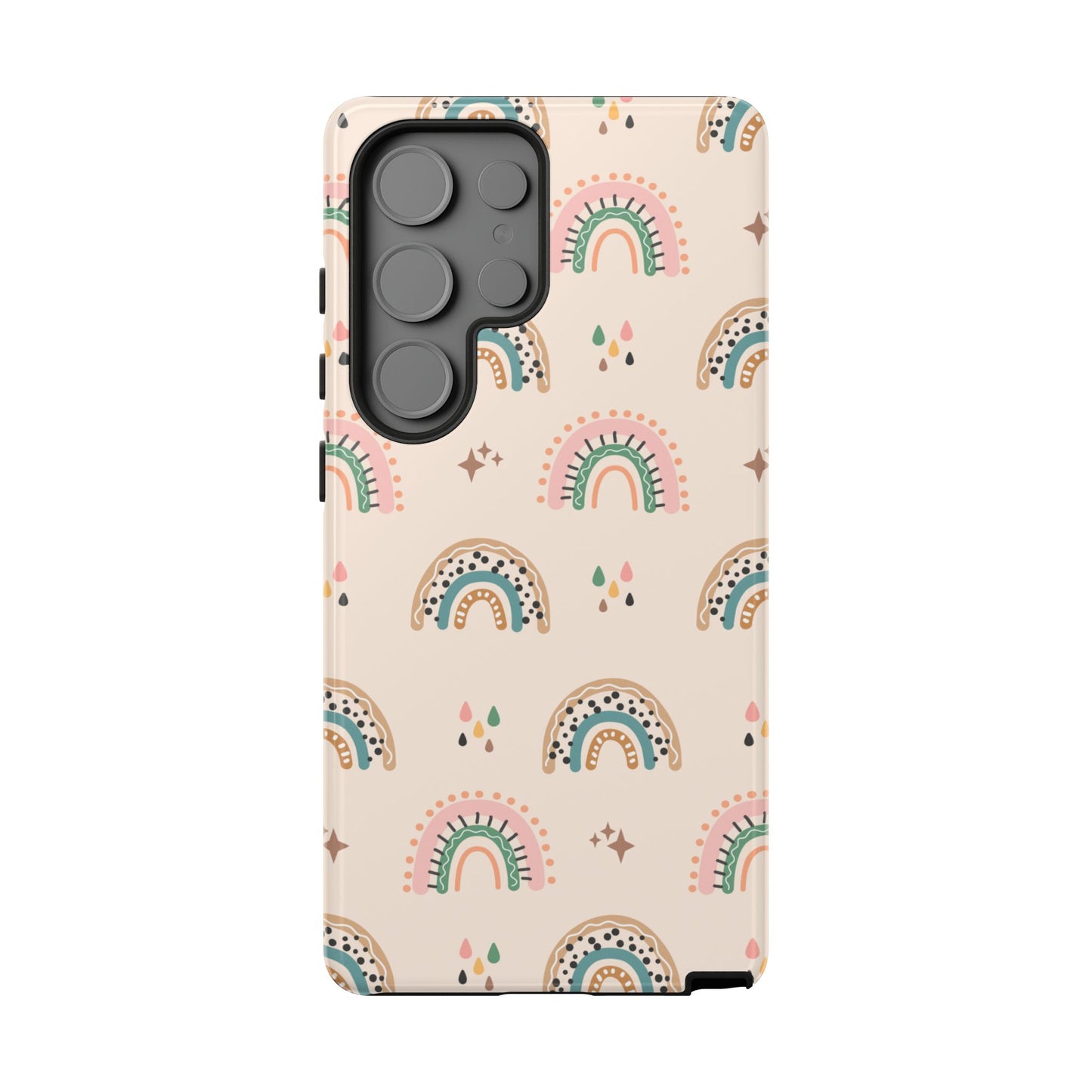 Retro Rainbow Phone Case β Vintage Aesthetic Cover for iPhone, Samsung & Google Pixel