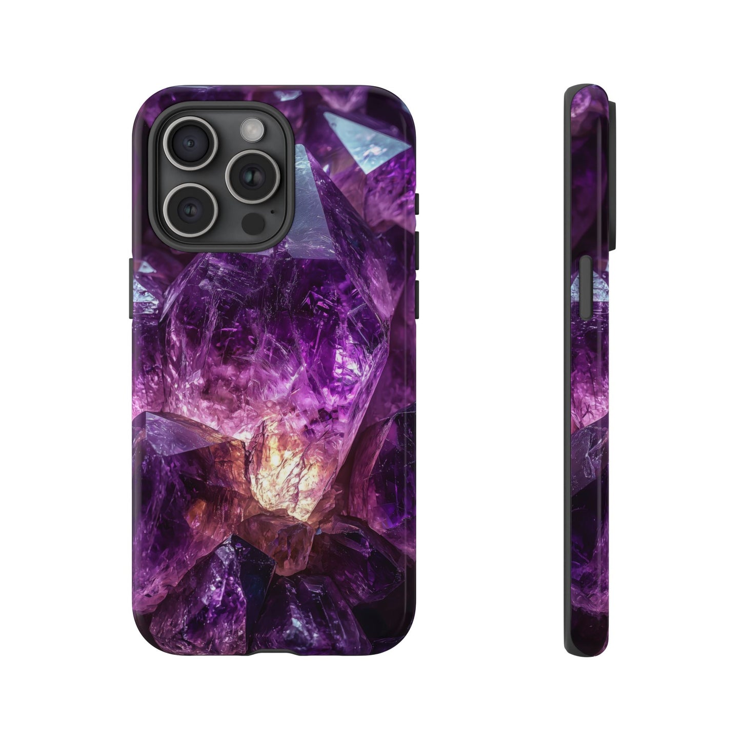 Royal Amethyst Stones Phone Case for iPhone, Samsung & Google Pixel