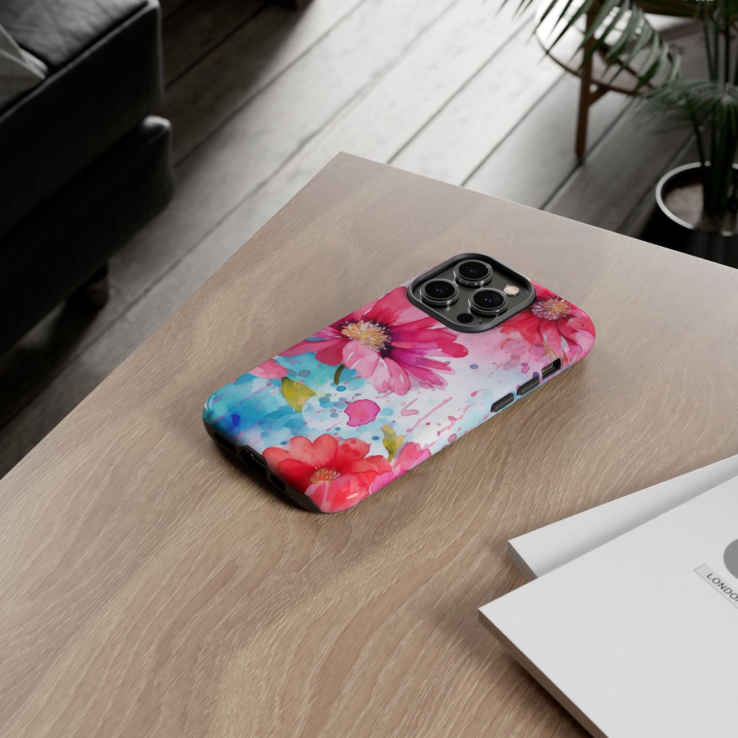 Watercolor Bloom Floral Mobile Case