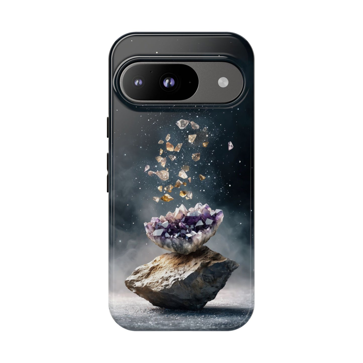 Mystic Amethyst Stones Phone Case for iPhone, Samsung & Google Pixel