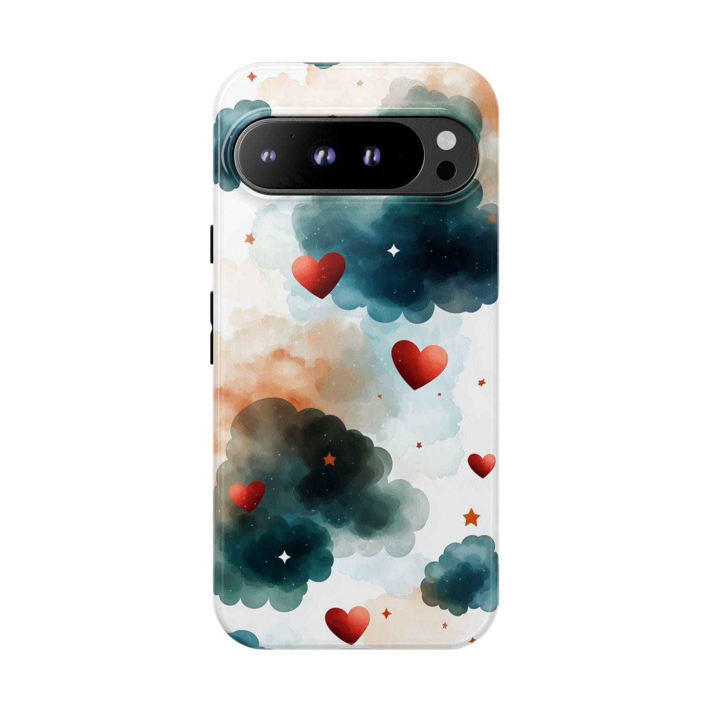Celestial Heart Drift - Anime Aesthetic Phone Case for iPhone, Samsung, Google Pixel