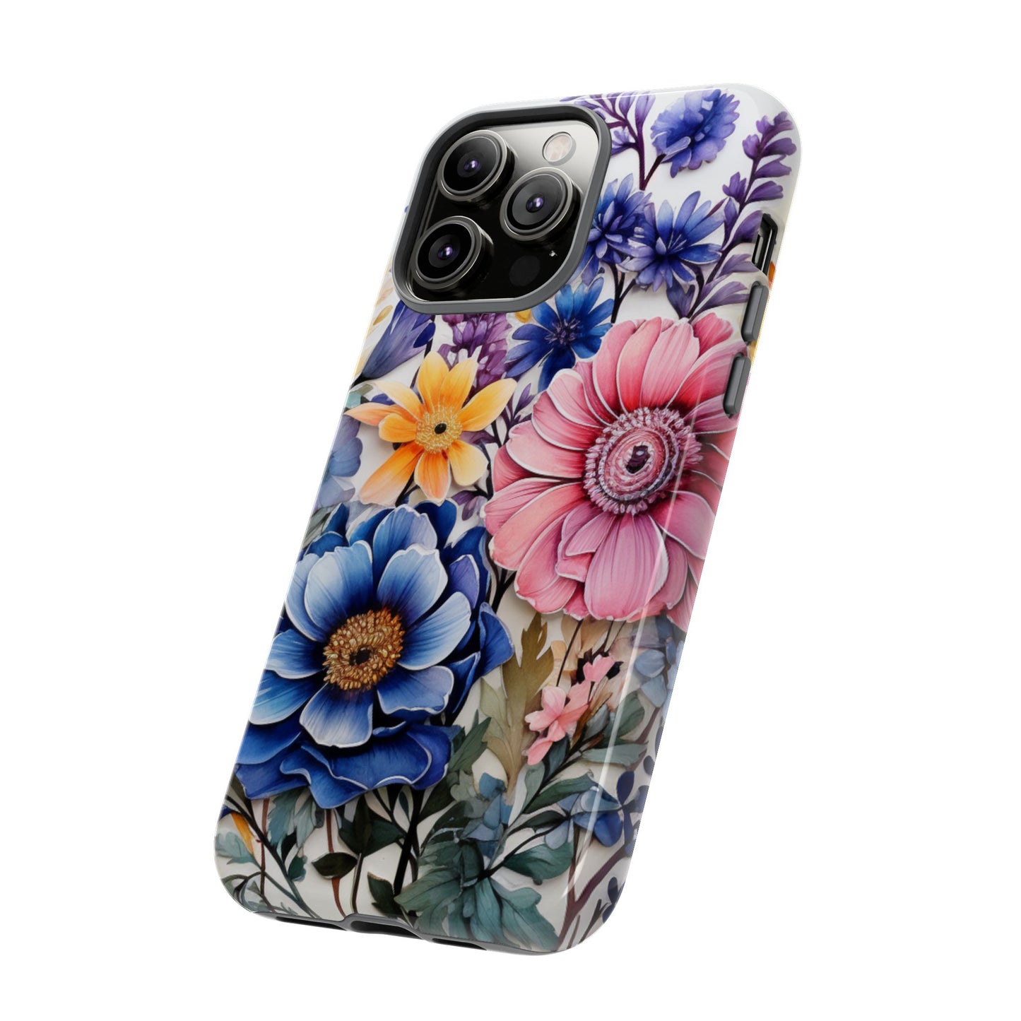 Elegant Floral Bouquet Mobile Case – Vibrant Botanical Art