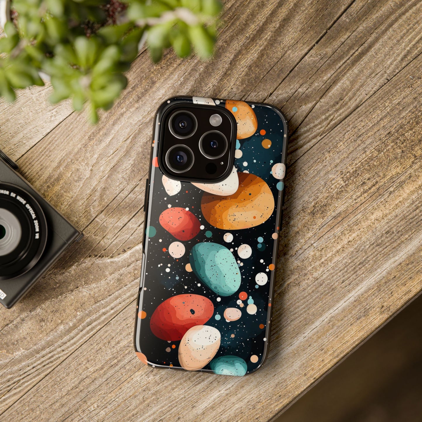 Pastel Orbit Terrazzo Case for iPhone, google Pixel & Samsung