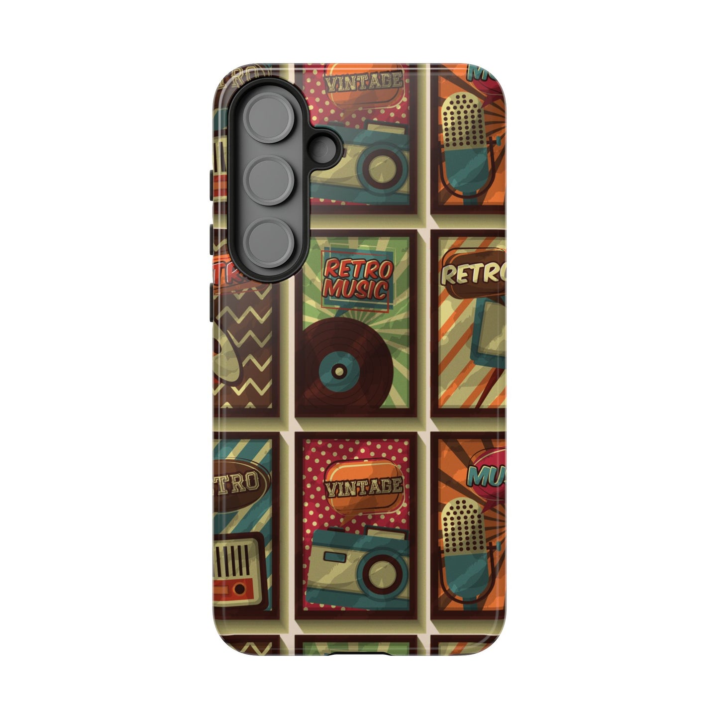 Retro Vintage Poster Phone Case β Aesthetic Nostalgic Design for iPhone, Samsung & Google Pixel