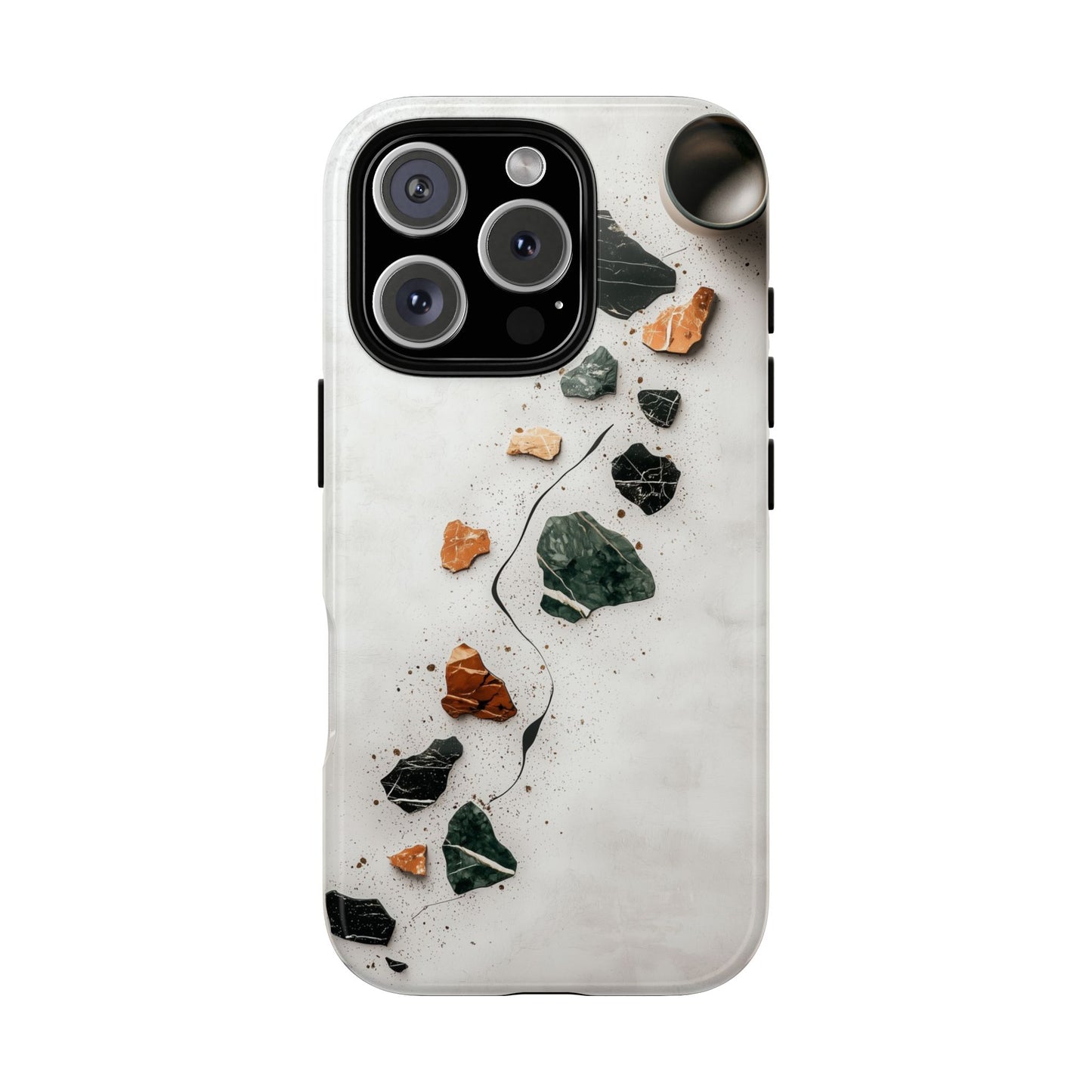 Minimalist Terrazzo Flow Phone Case for iPhone, google Pixel & Samsung