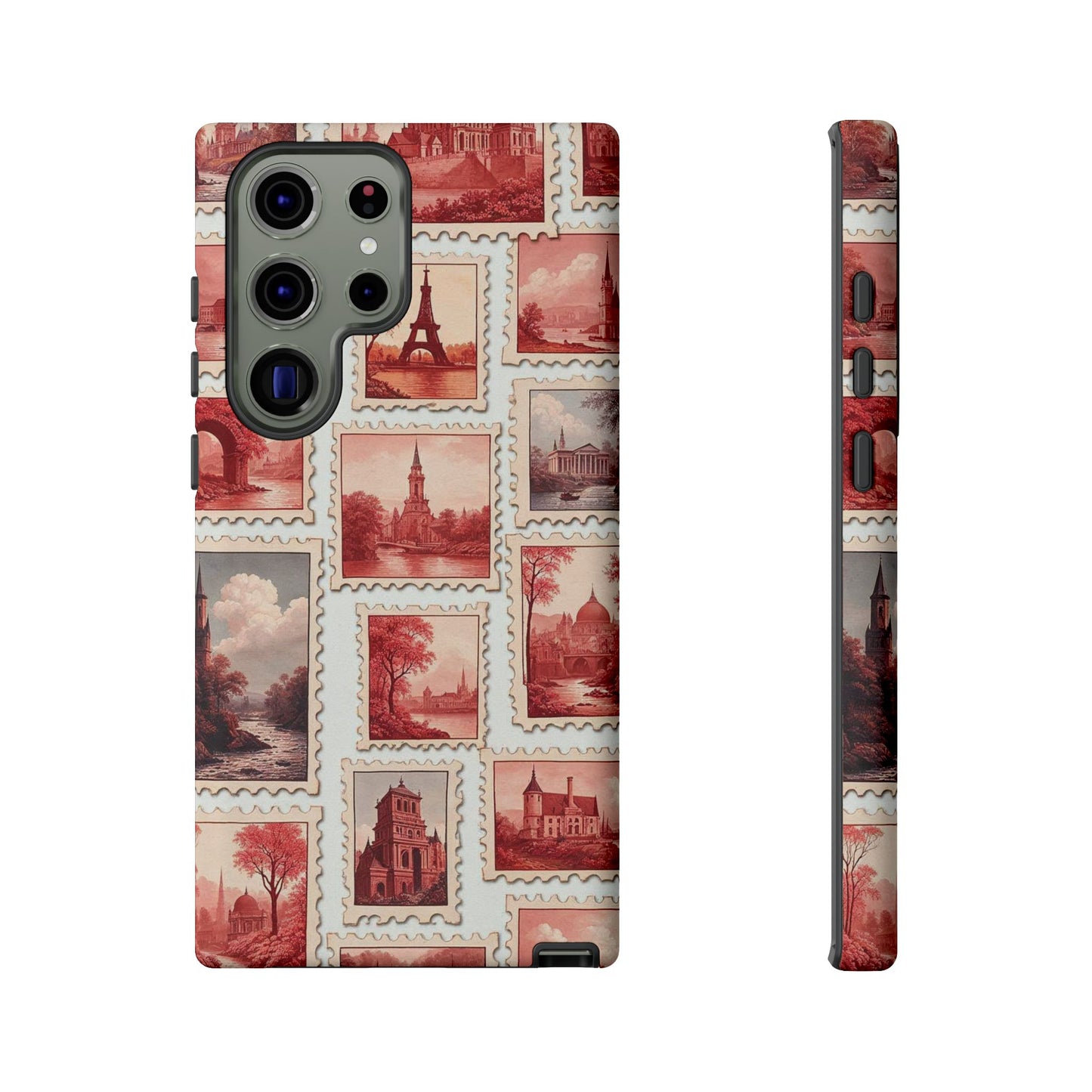 Vintage Postcard Stamps Phone Case