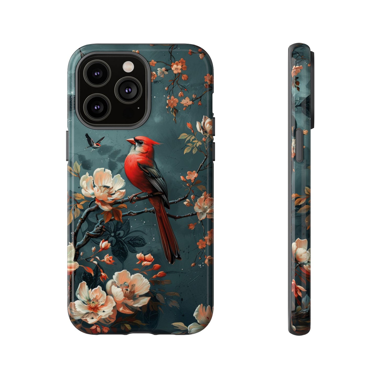 Floral Bird Phone Case β Elegant Nature-Inspired Cover for iPhone, Samsung & Google Pixel
