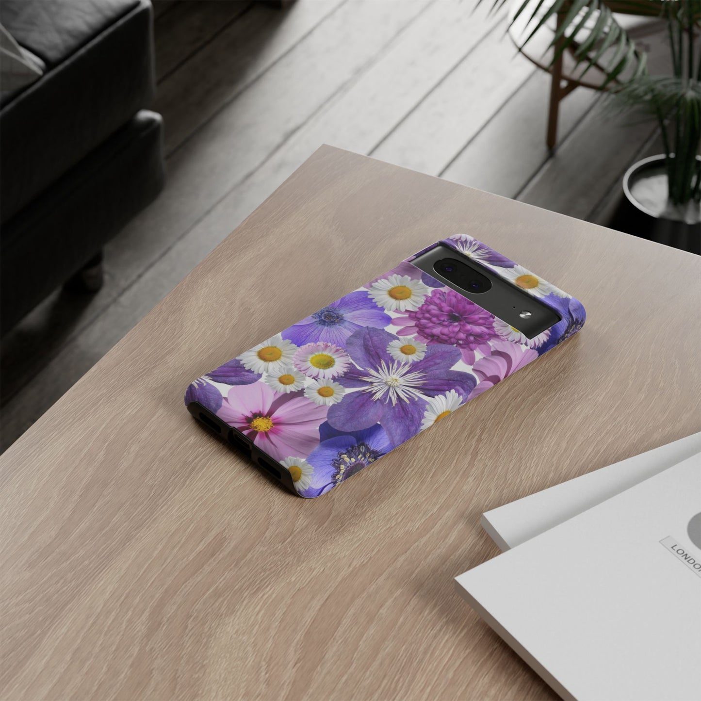 Lavender Blossom Floral Mobile Case
