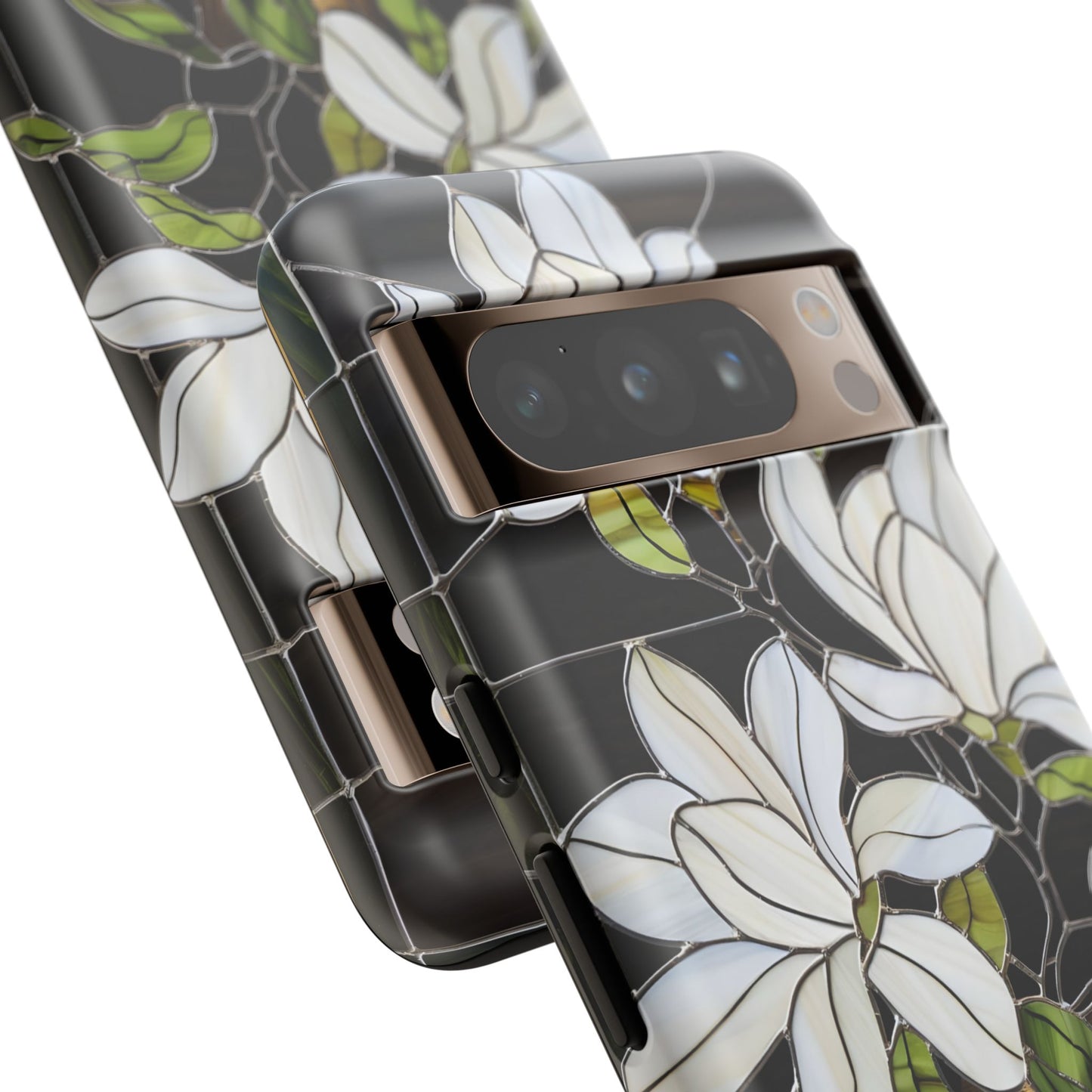 Stained Glass Floral Phone Case
