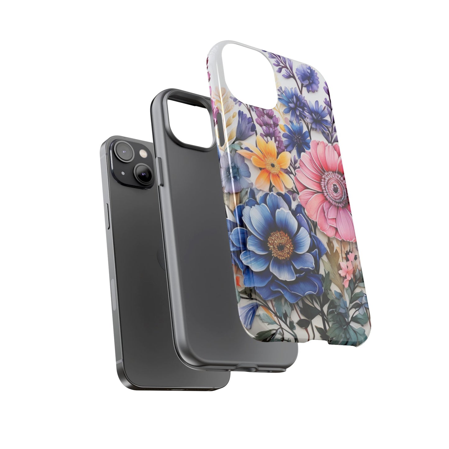 Elegant Floral Bouquet Mobile Case – Vibrant Botanical Art