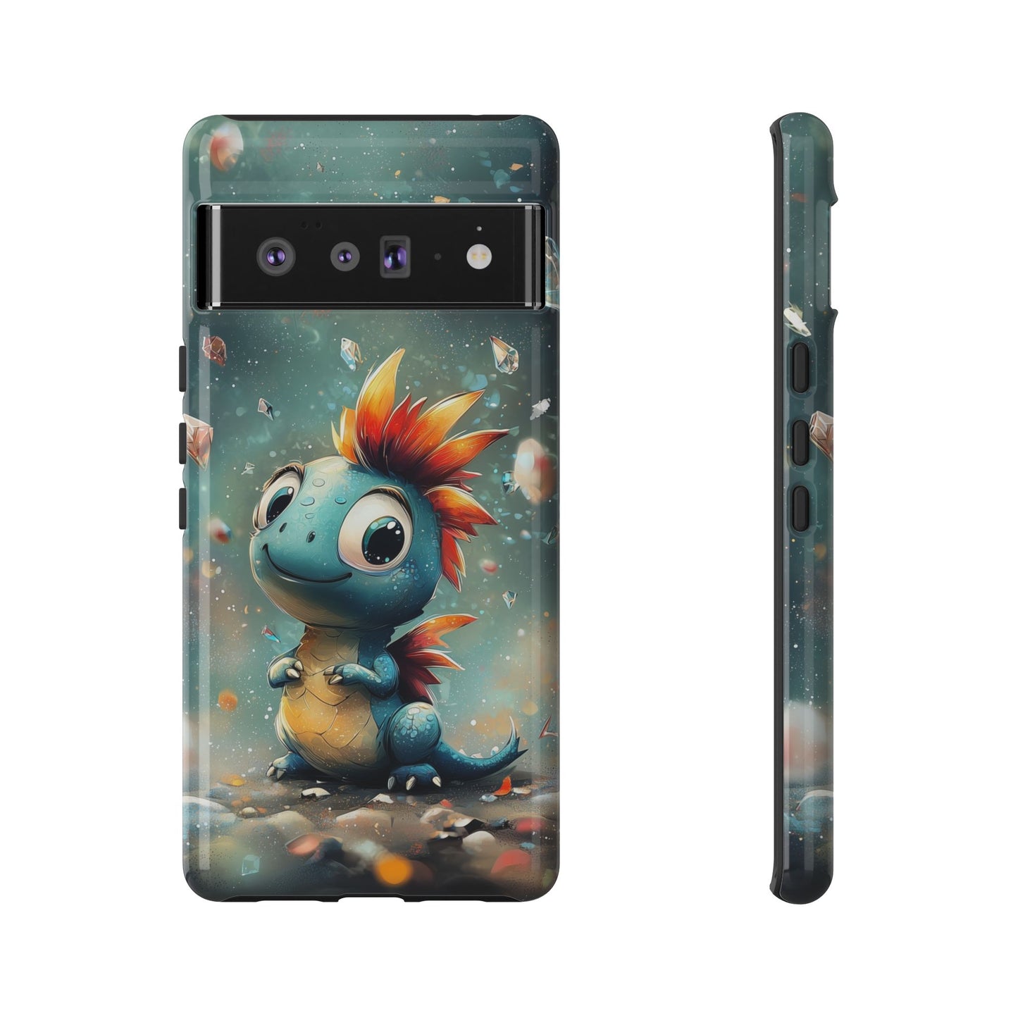Crystal Hatchling β Enchanted Baby Dragon Phone Case for iPhone, Samsung, Google Pixel