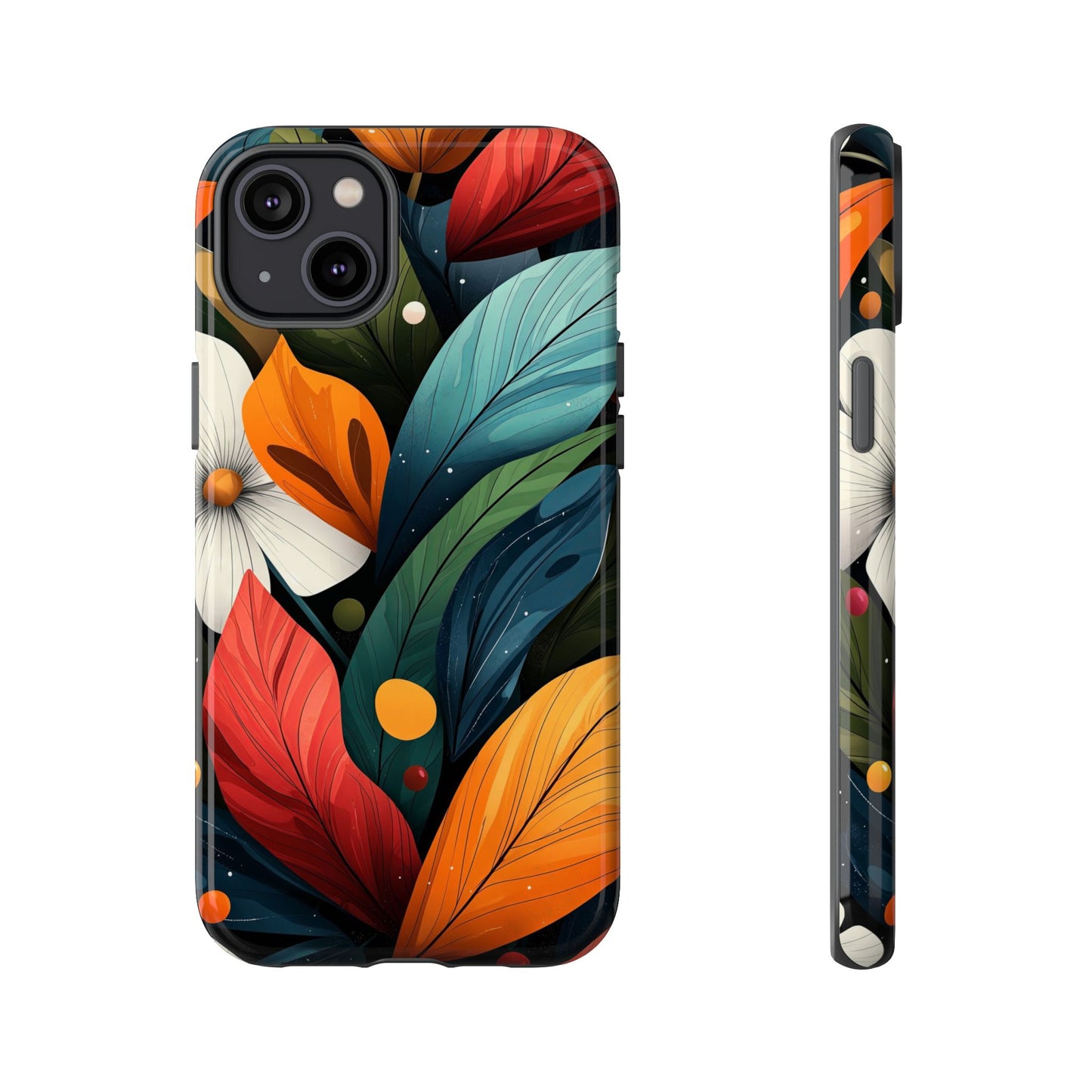 Tropical Burst Floral Phone Case | Vivid Nature Vibes for iPhone, Pixel & Samsung