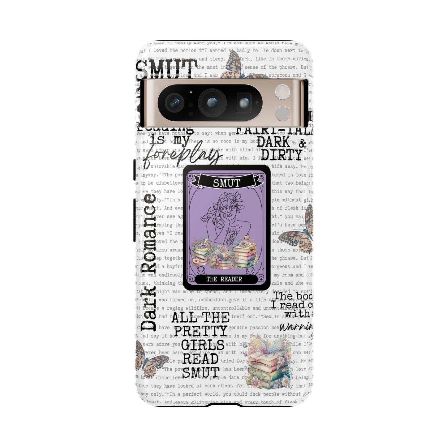 Smut Queen Phone Case β iPhone, Samsung & Google Pixel Cute Bookish Cover, Book Lover Gift
