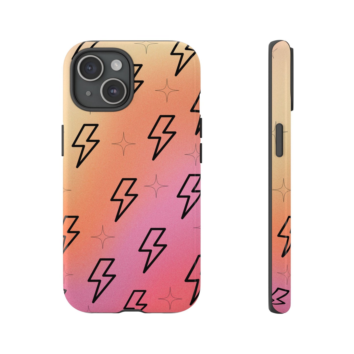 Retro Thunder Phone Case ⚡ Vintage Aesthetic for iPhone, Samsung & Pixel