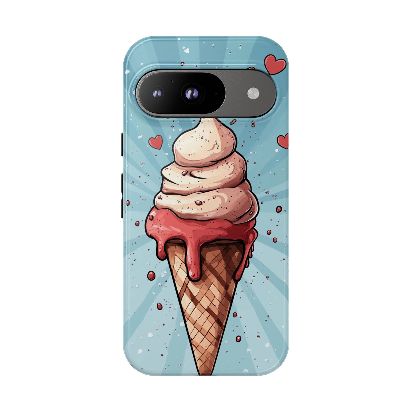 Sweet Scoop Anime Ice Cream Phone Case iPhone, Samsung, Google Pixel