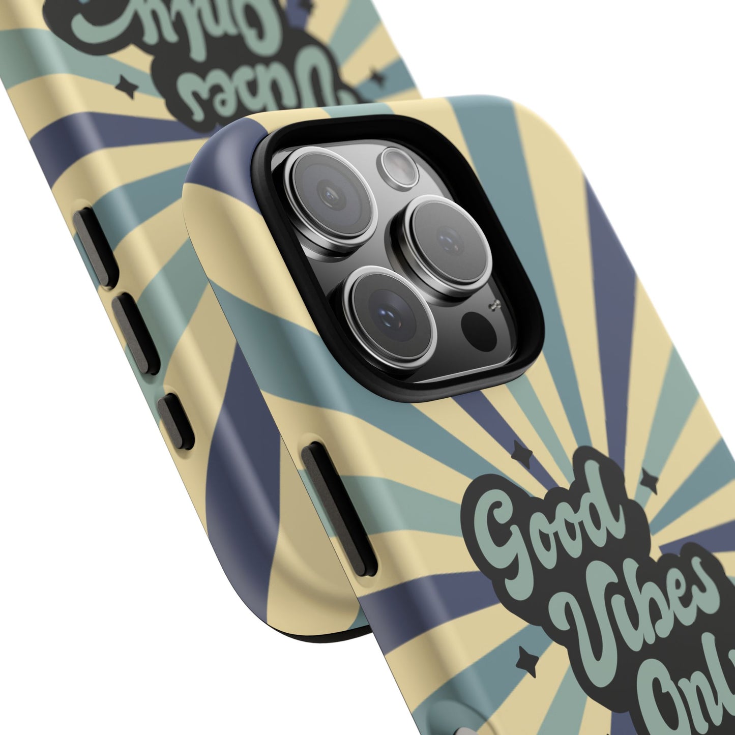 Retro "Good Vibes Only" Phone Case β Vintage Aesthetic for iPhone, Samsung & Google Pixel