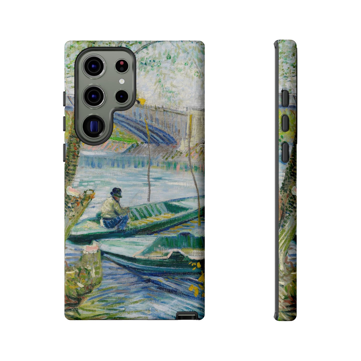 Vincent Van Gogh Fisherman Painting Phone Case - Art Case for iPhone, Samsung & Google Pixel