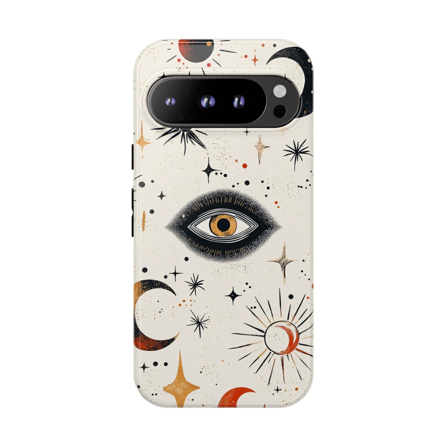 Mystic Moon & Stars Boho Phone Case for iPhone, Pixel & Samsung