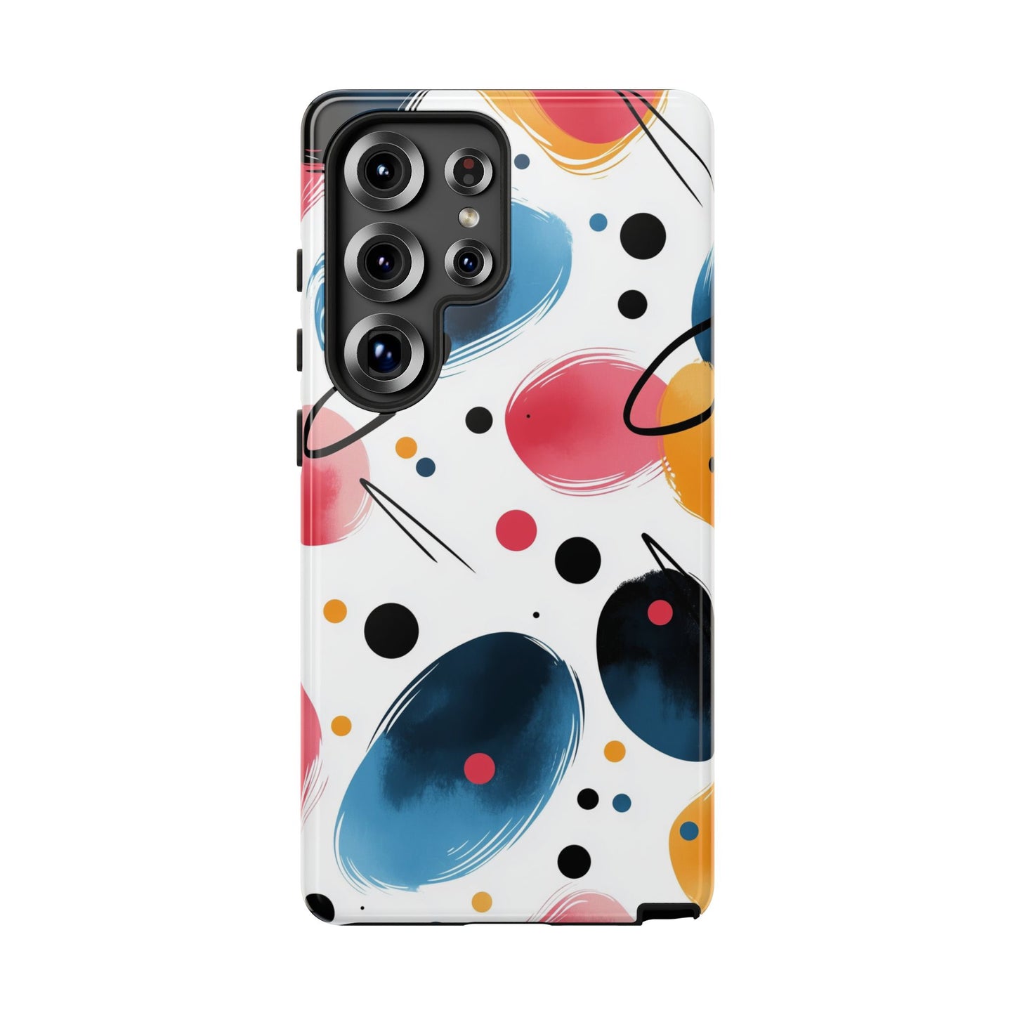 Retro Memphis Vibes – Abstract Art Phone Case for iPhone, google Pixel & Samsung