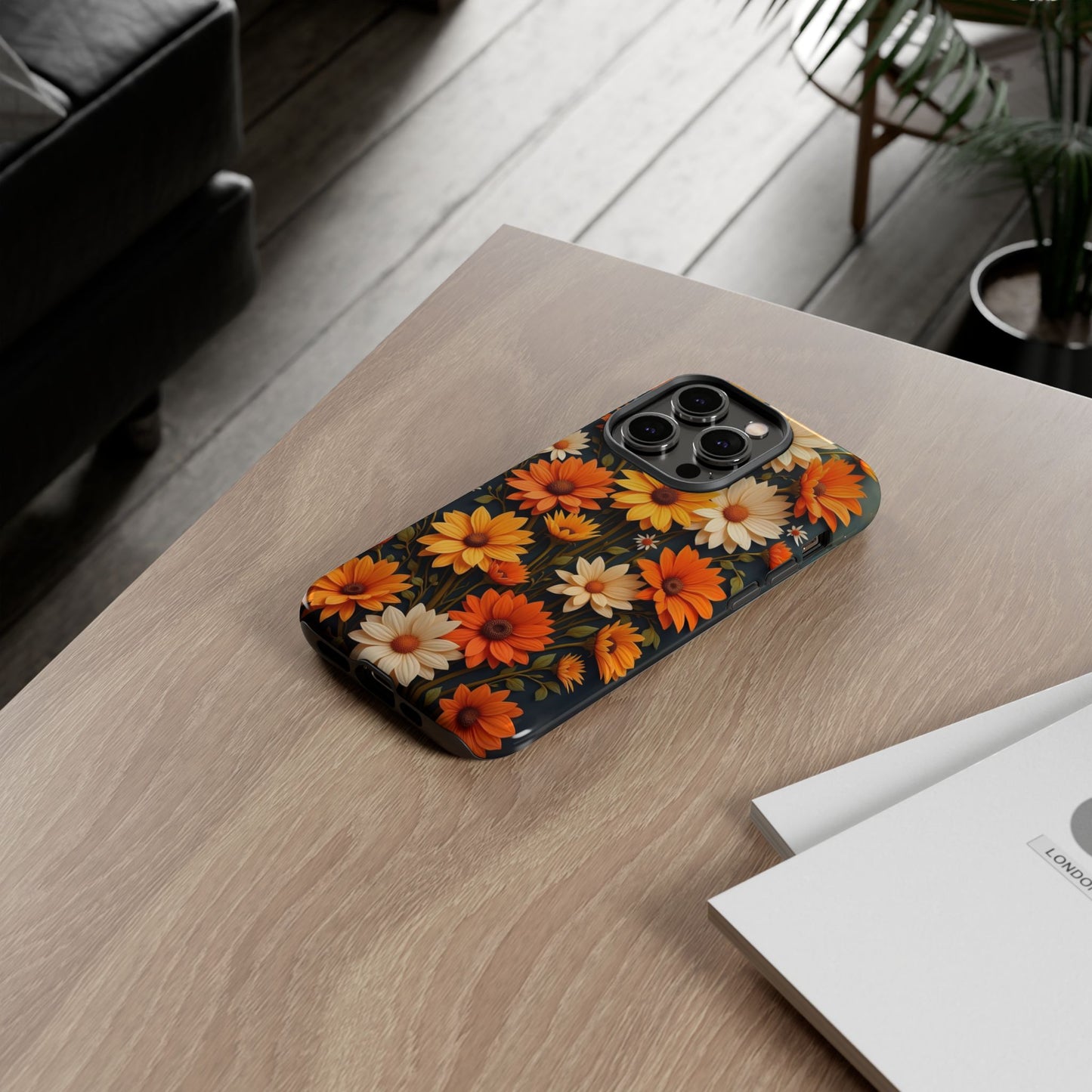 Boho Vibrant Floral Tapestry Case Design, Iphone Case