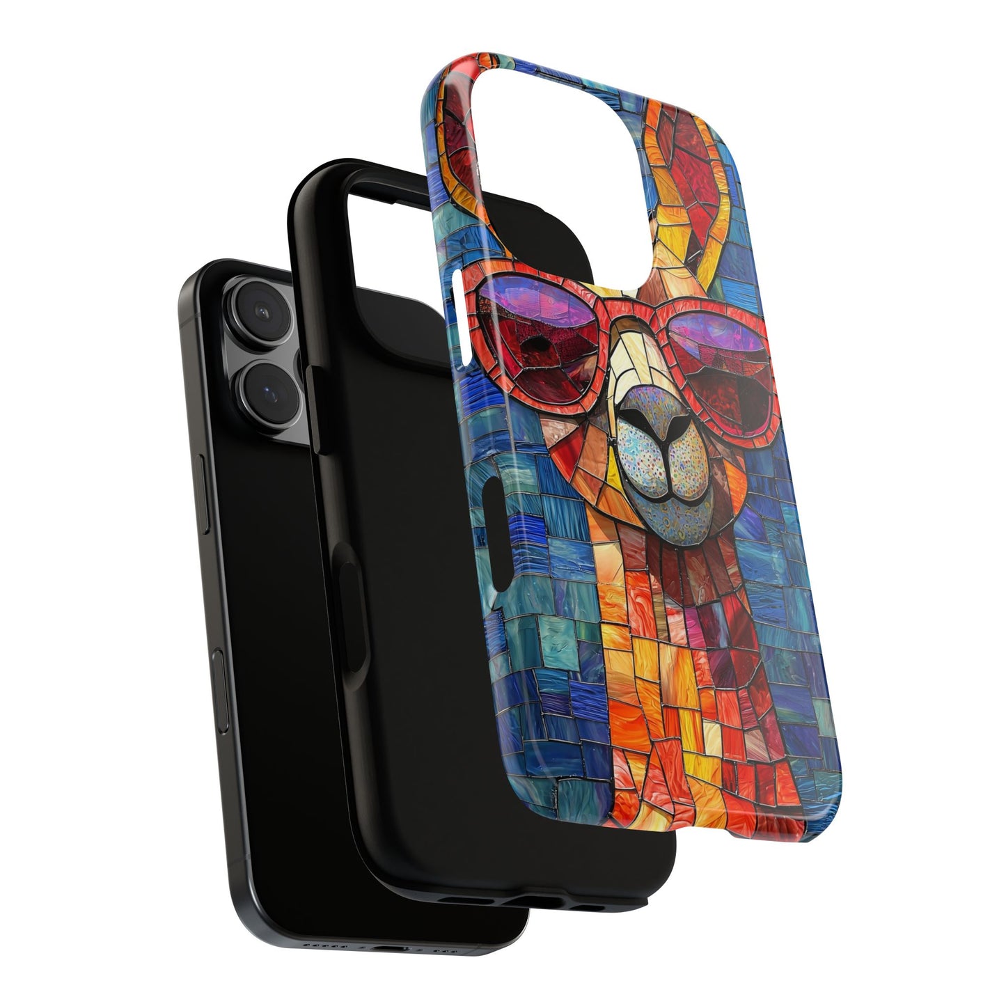 Tall Grace – Stained Glass Giraffe Phone Case for iPhone, Samsung & Pixel