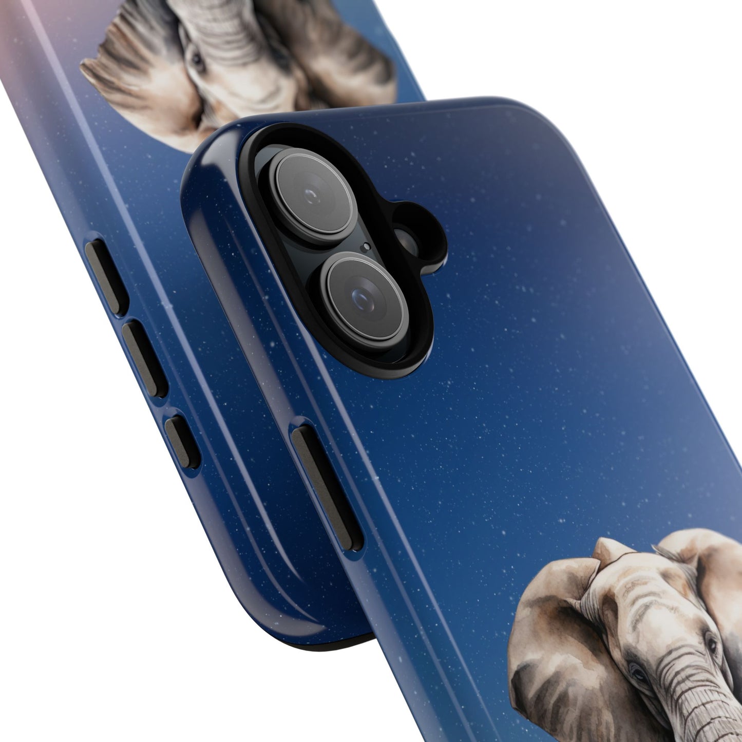 Celestial Elephant Mobile Cover – Dreamy Night Sky Aesthetic