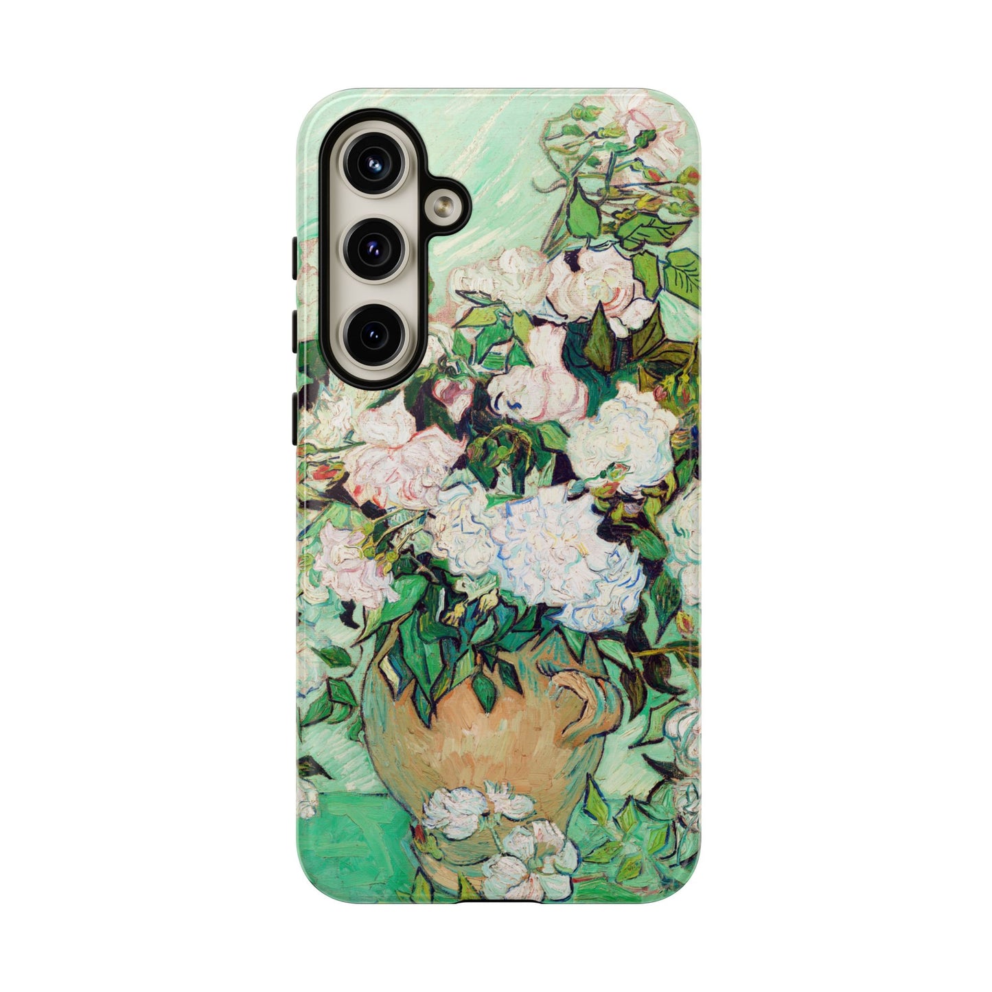 Van Gogh Flower Vase Phone Case - iPhone, Samsung & Pixel Cover - Artistic Painting Case