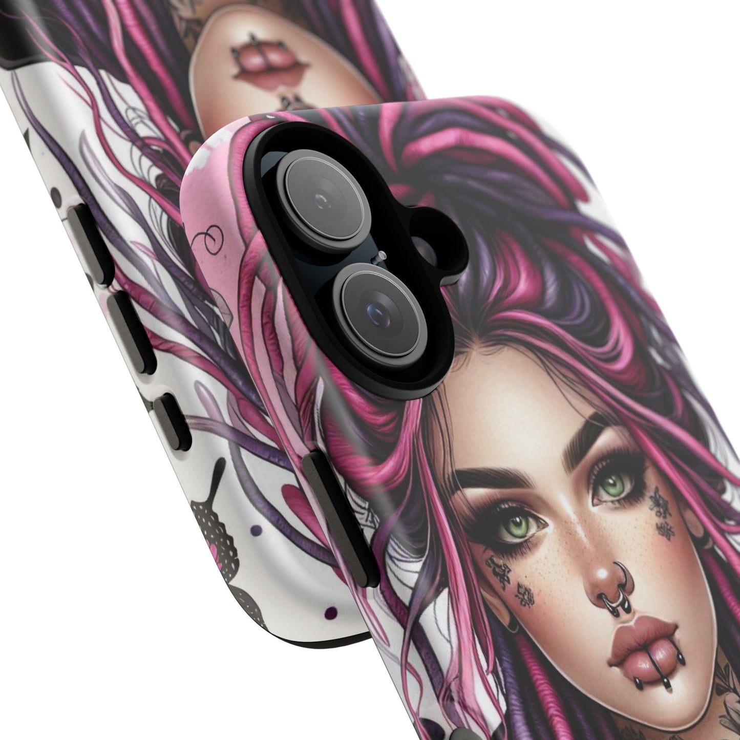 Neon Gothic Beauty Mobile Case