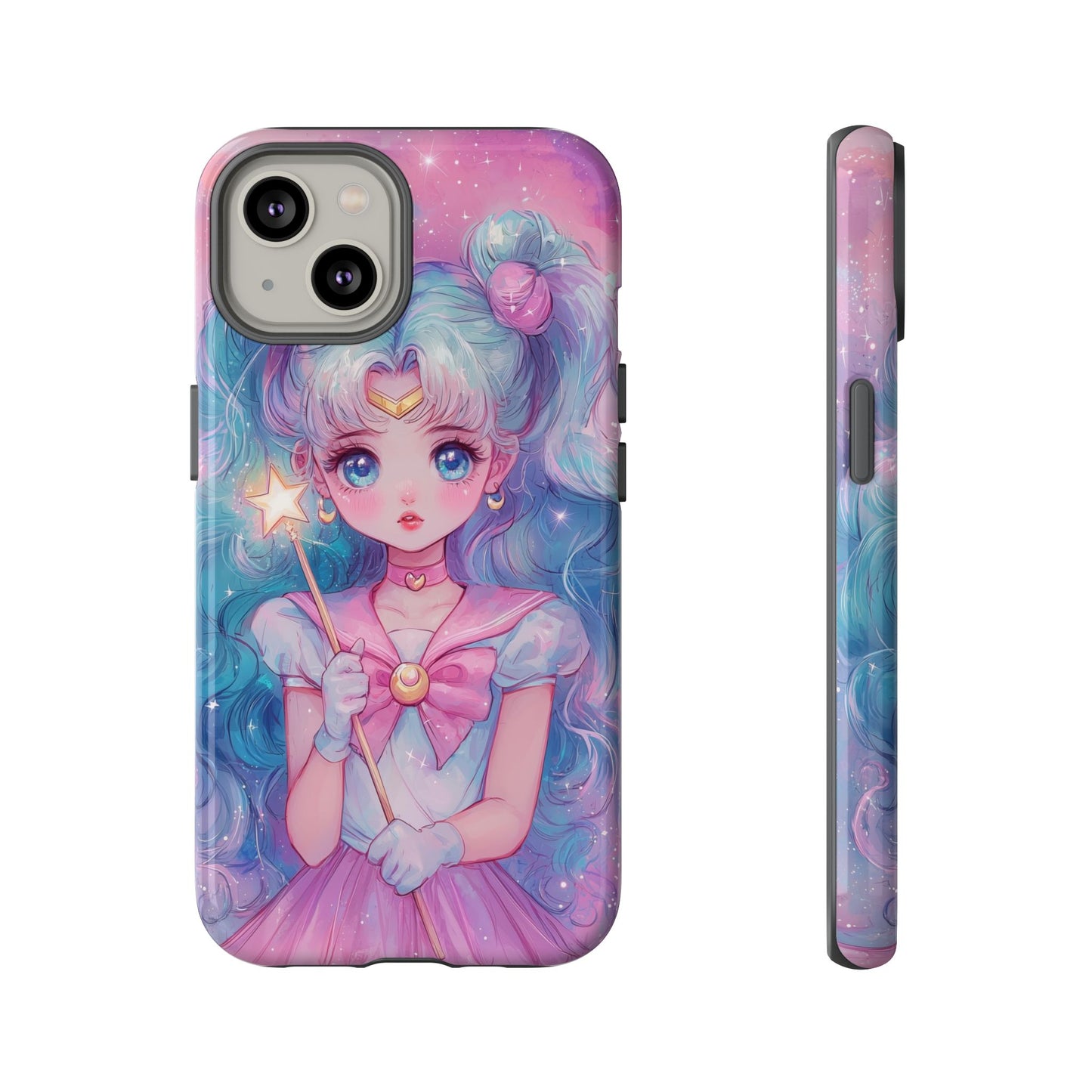 Magical Moon Guardian Anime Phone Case for iPhone, Samsung, Google Pixel