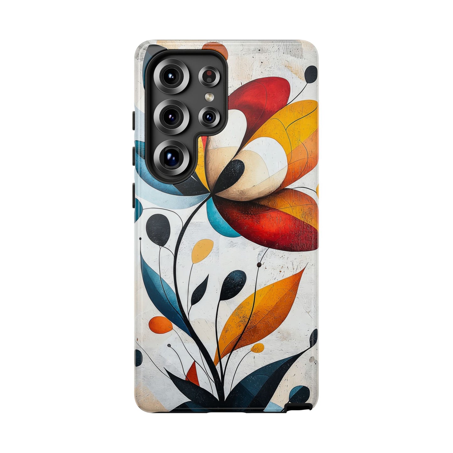 Prism Bloom – Bold Geometric Floral Case for iPhone, Pixel & Samsung
