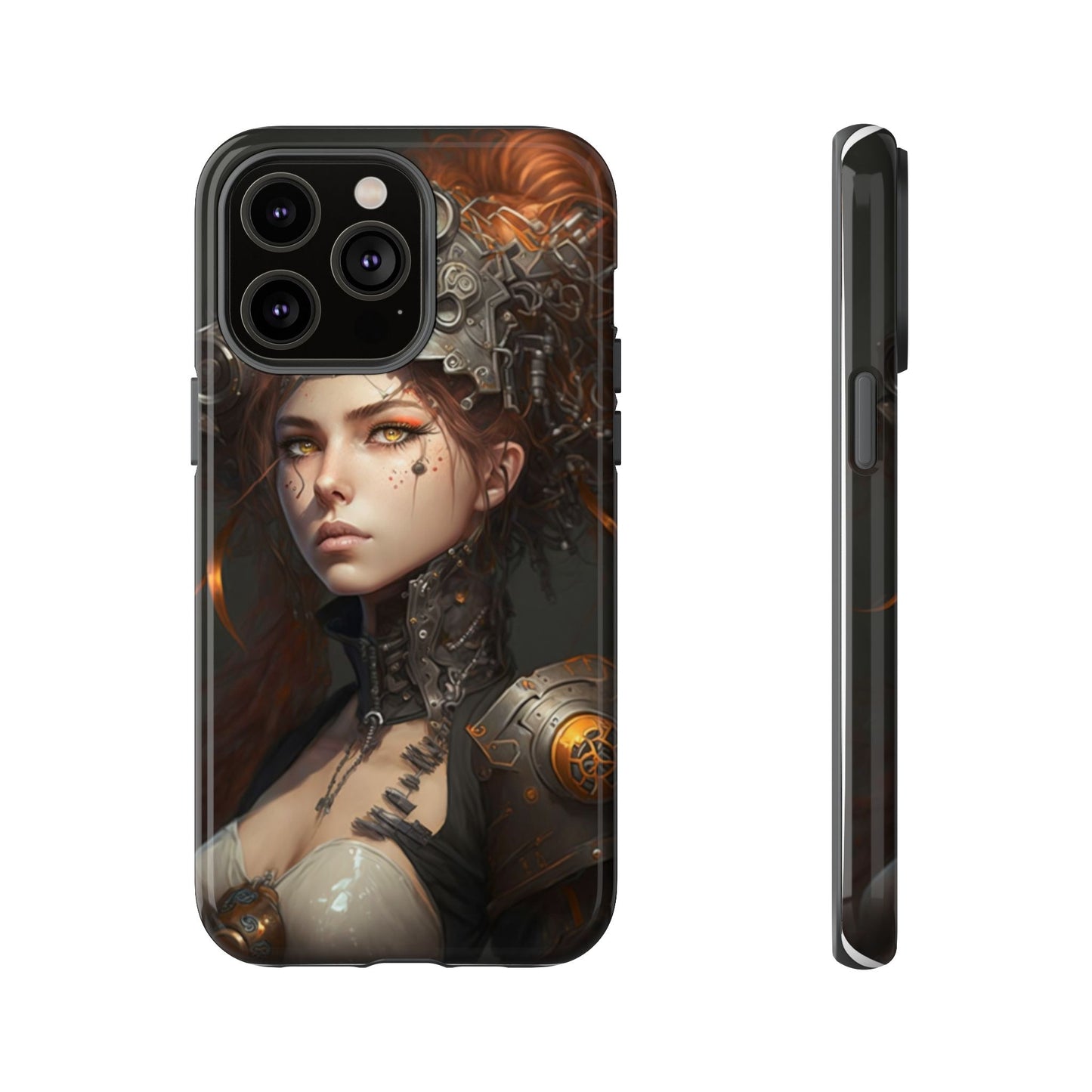 Anime Girl Phone Case - Cute Aesthetic Cover for iPhone, Samsung & Google Pixel, Kawaii Phone Case, Girly Phone Case, Anime Lover Gift