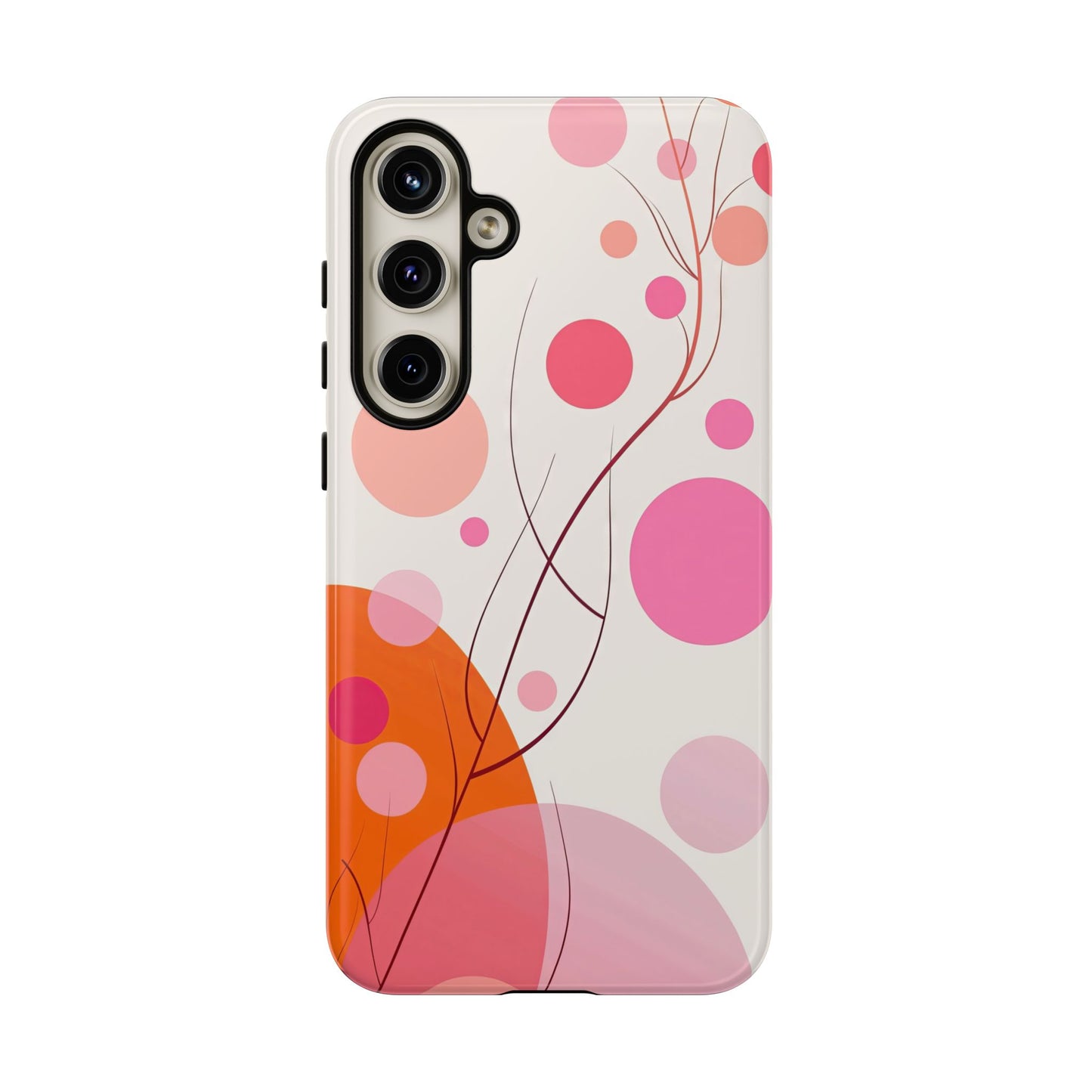 Blush Bloom – Abstract Floral Phone Case for iPhone, Samsung & Pixel